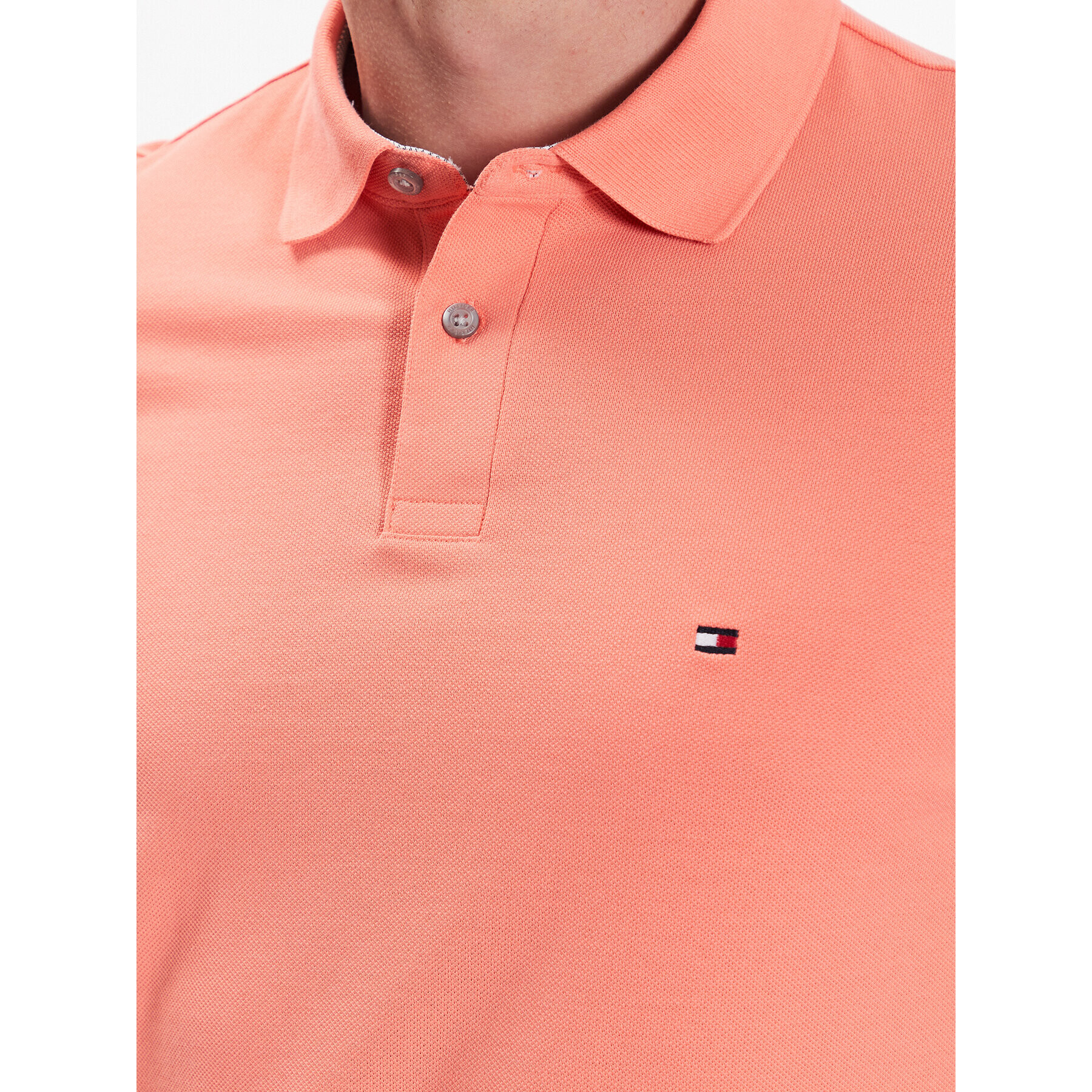 Tommy Hilfiger Polokošeľa 1985 MW0MW17770 Oranžová Regular Fit - Pepit.sk