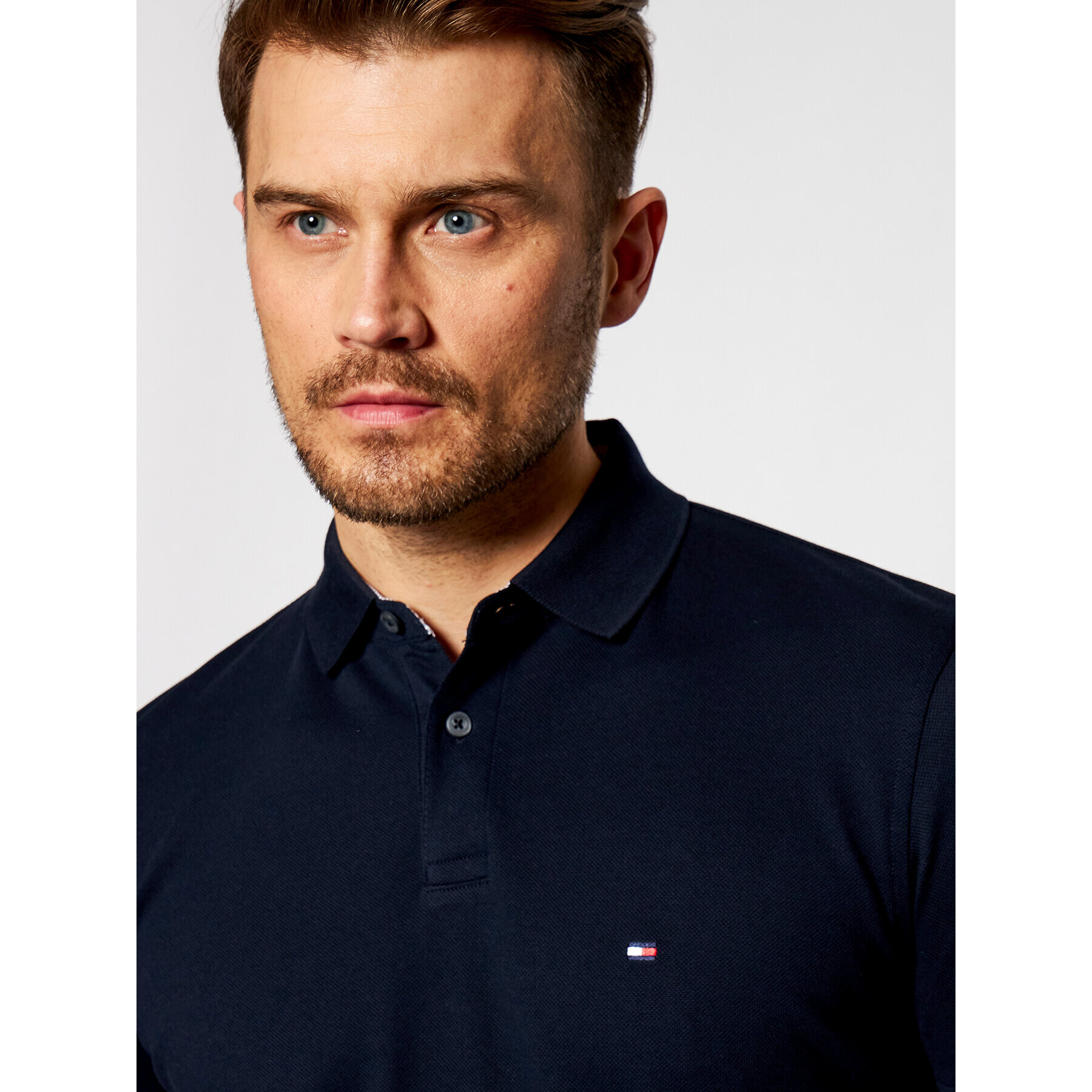 Tommy Hilfiger Polokošeľa 1985 MW0MW17770 Tmavomodrá Regular Fit - Pepit.sk