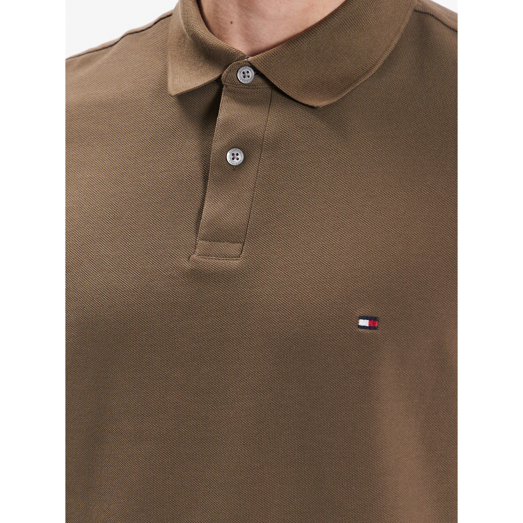 Tommy Hilfiger Polokošeľa 1985 MW0MW17770 Zelená Regular Fit - Pepit.sk