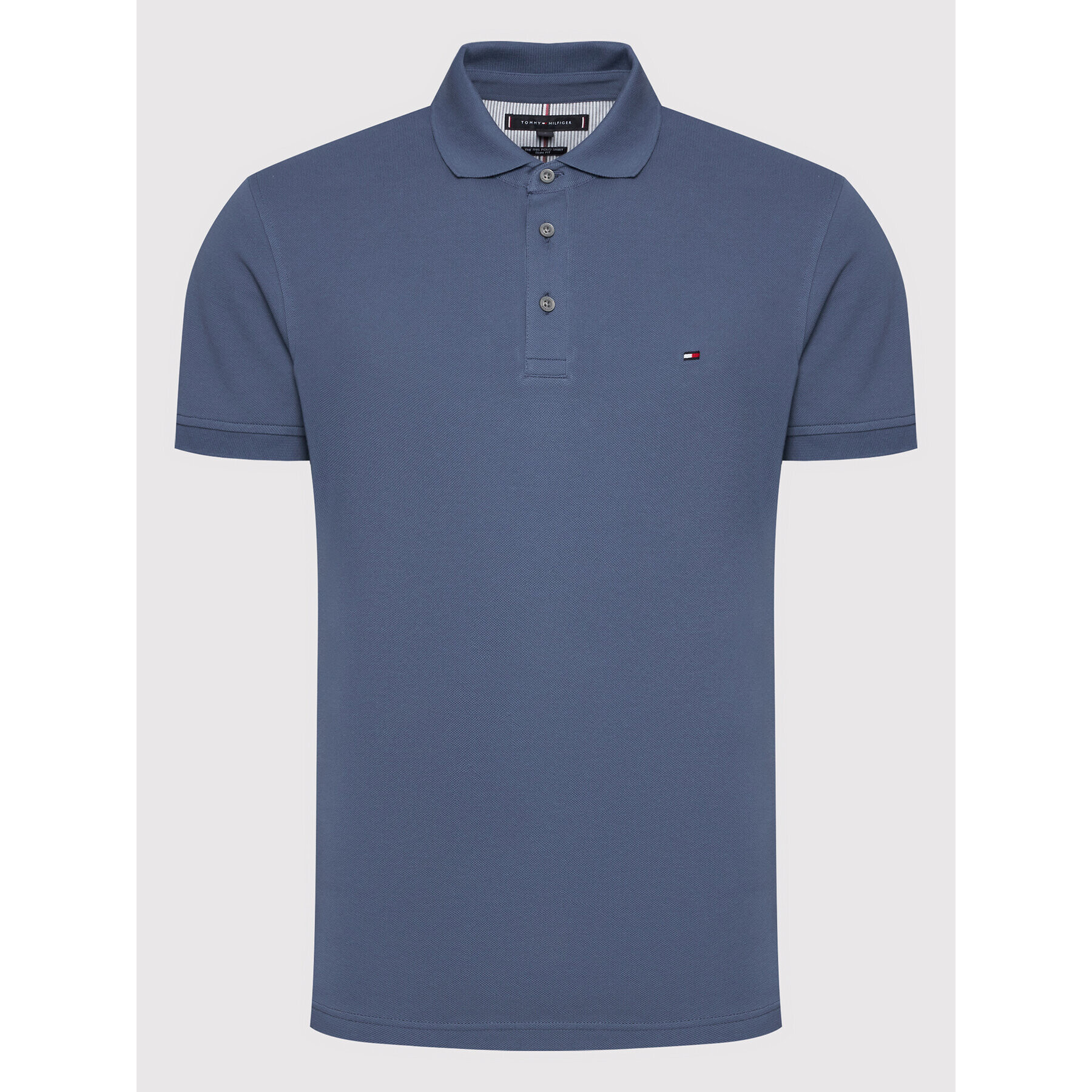 Tommy Hilfiger Polokošeľa 1985 MW0MW17771 Modrá Slim Fit - Pepit.sk