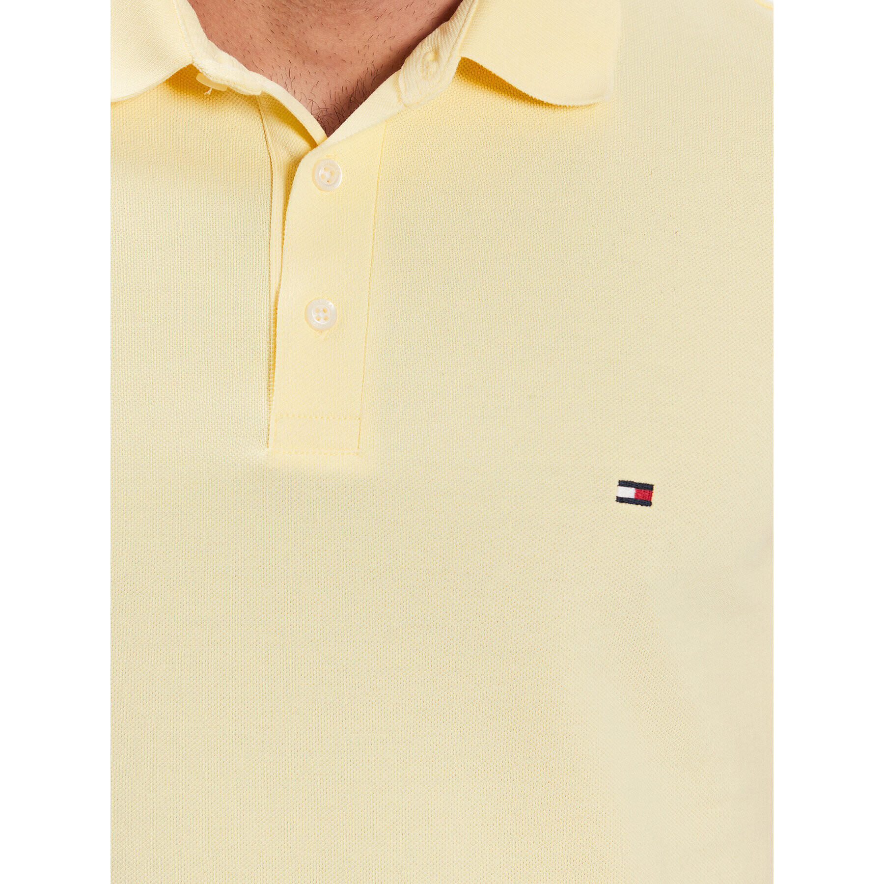 Tommy Hilfiger Polokošeľa 1985 MW0MW17771 Žltá Slim Fit - Pepit.sk