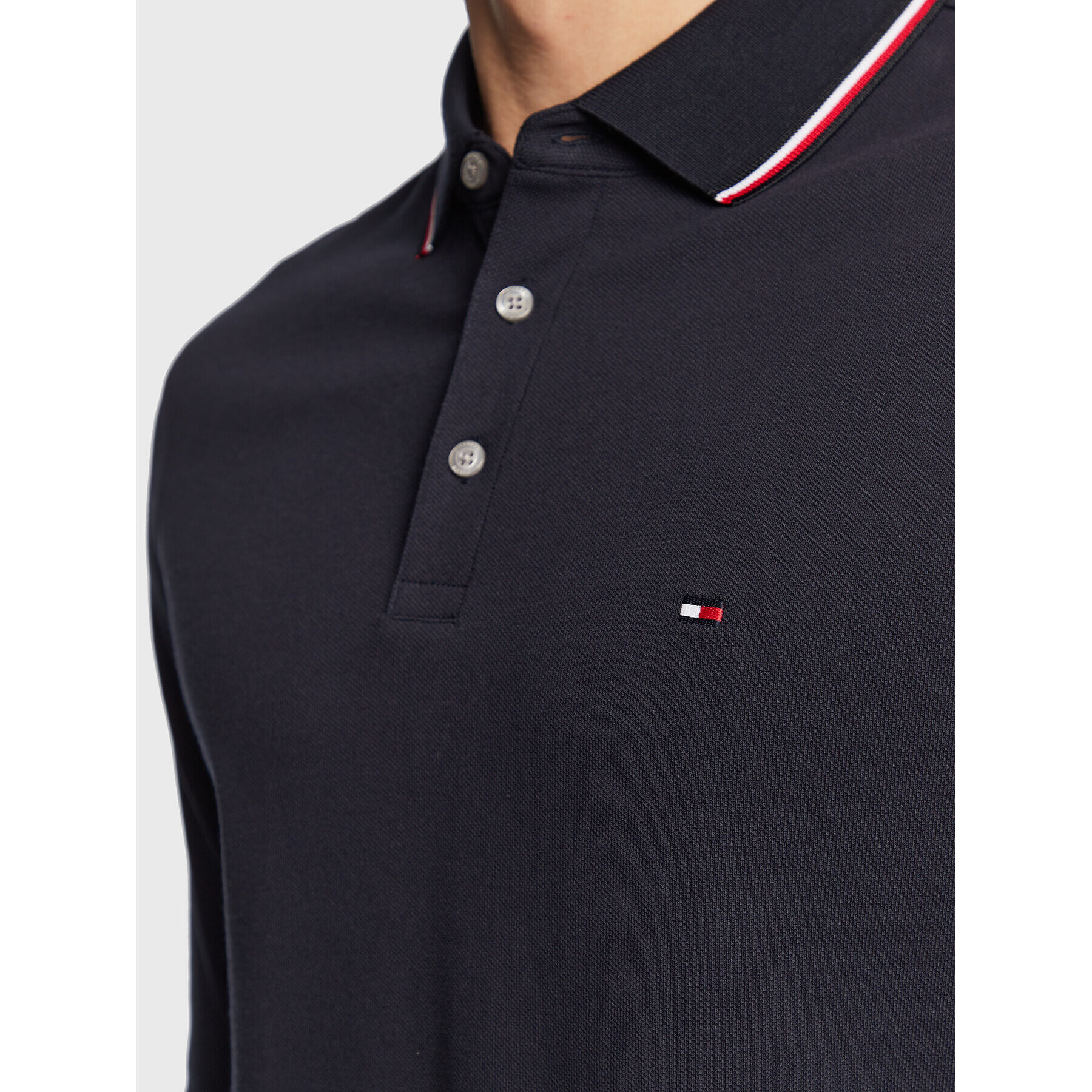 Tommy Hilfiger Polokošeľa 1985 Rwb Tipped MW0MW29543 Tmavomodrá Slim Fit - Pepit.sk