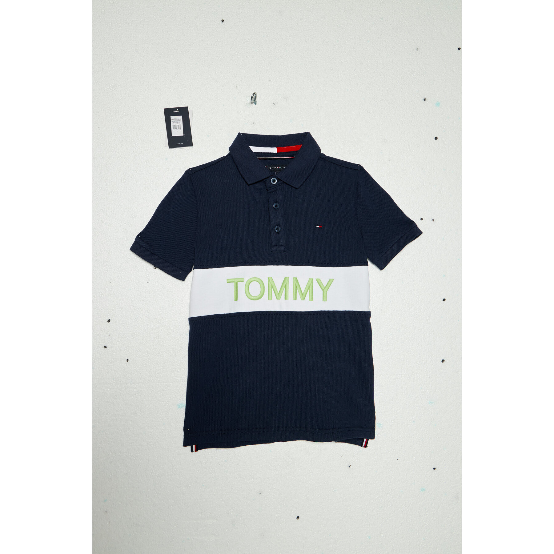 Tommy Hilfiger Polokošeľa Blocking KB0KB06539 D Tmavomodrá Regular Fit - Pepit.sk