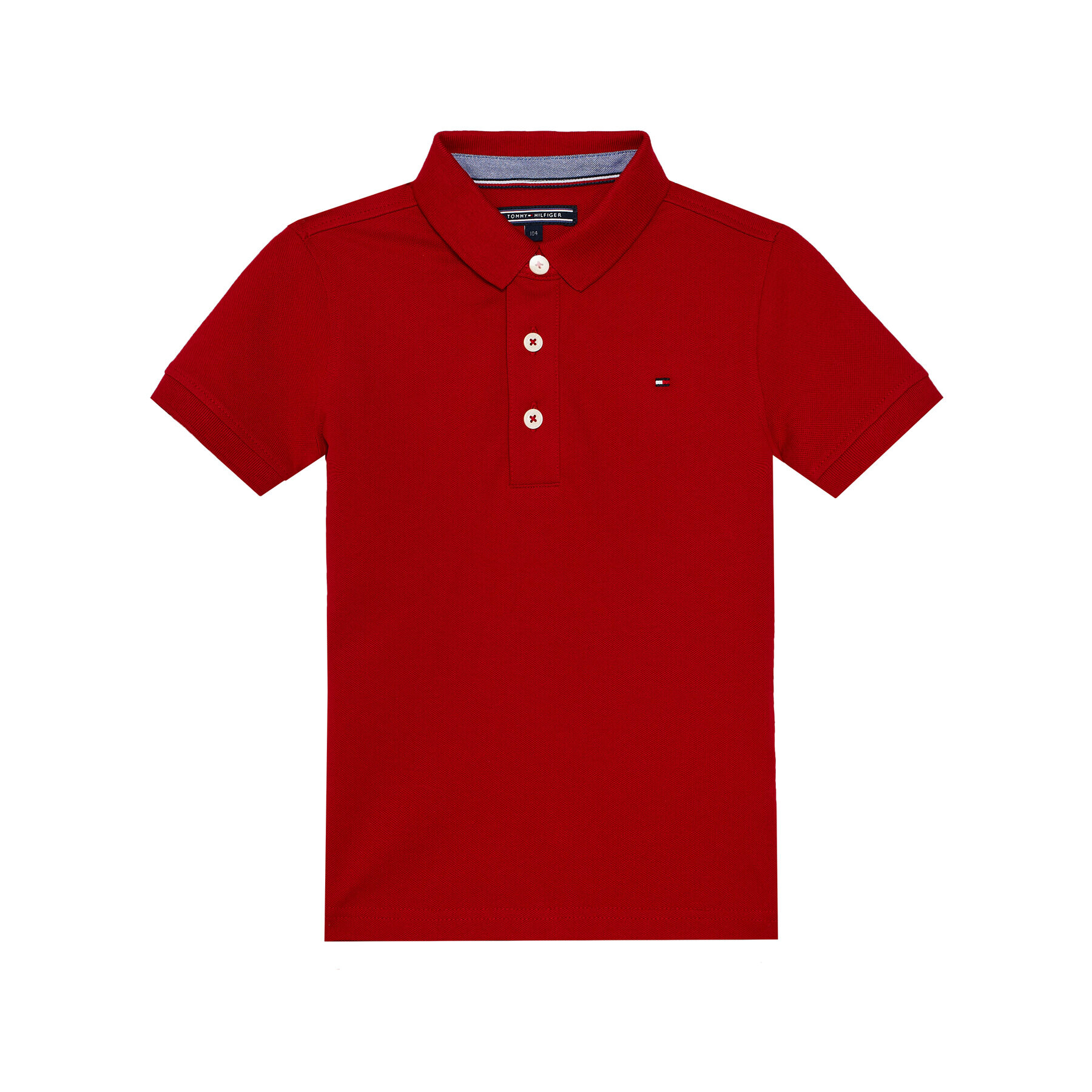 Tommy Hilfiger Polokošeľa Boys Tommy KB0KB03975 S Červená Regular Fit - Pepit.sk