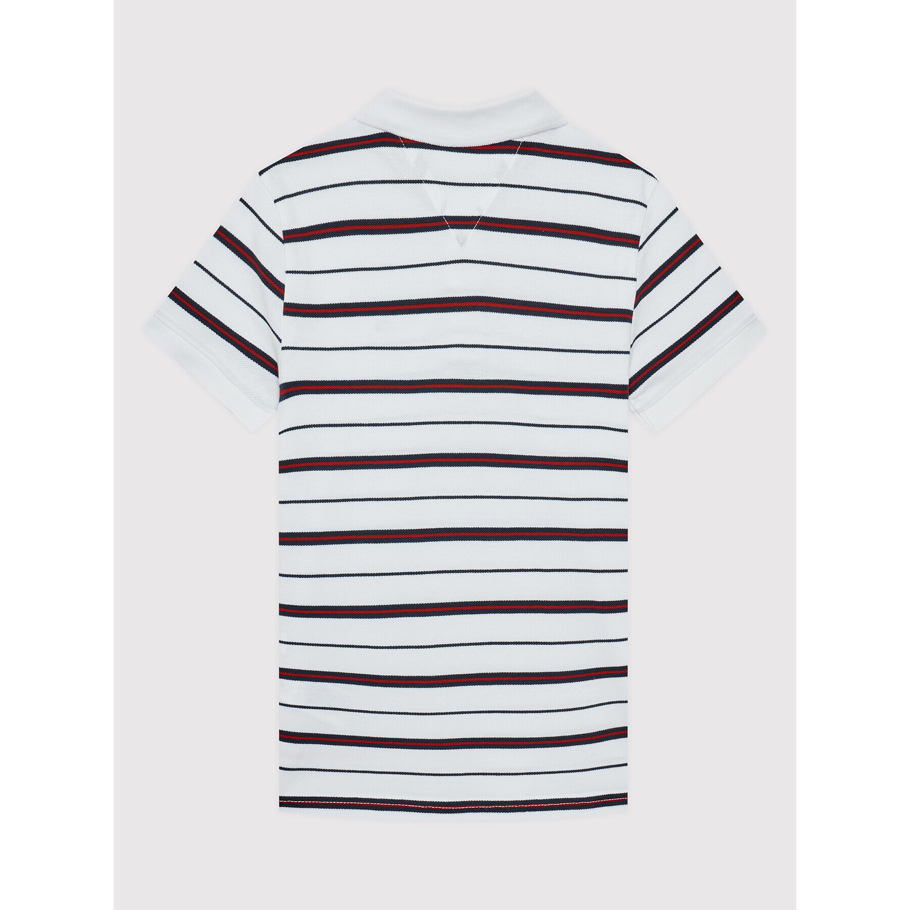 Tommy Hilfiger Polokošeľa Branted Td Stripe KB0KB07369 D Biela Regular Fit - Pepit.sk