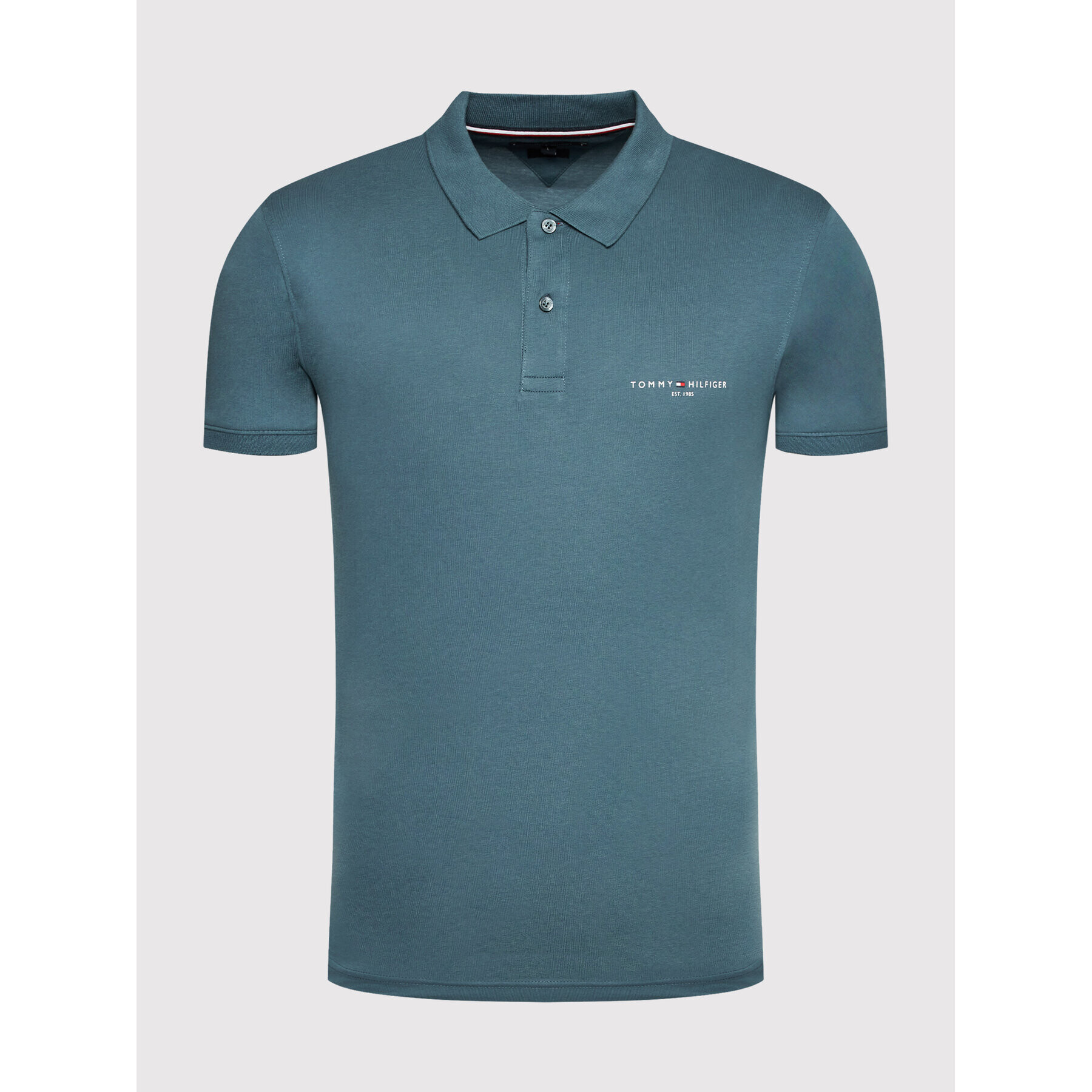 Tommy Hilfiger Polokošeľa Clean MW0MW18282 Modrá Slim Fit - Pepit.sk