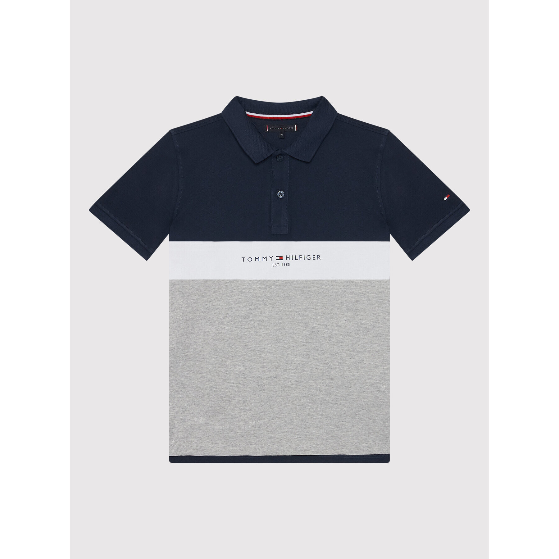 Tommy Hilfiger Polokošeľa Colorblock KB0KB07371 D Farebná Regular Fit - Pepit.sk