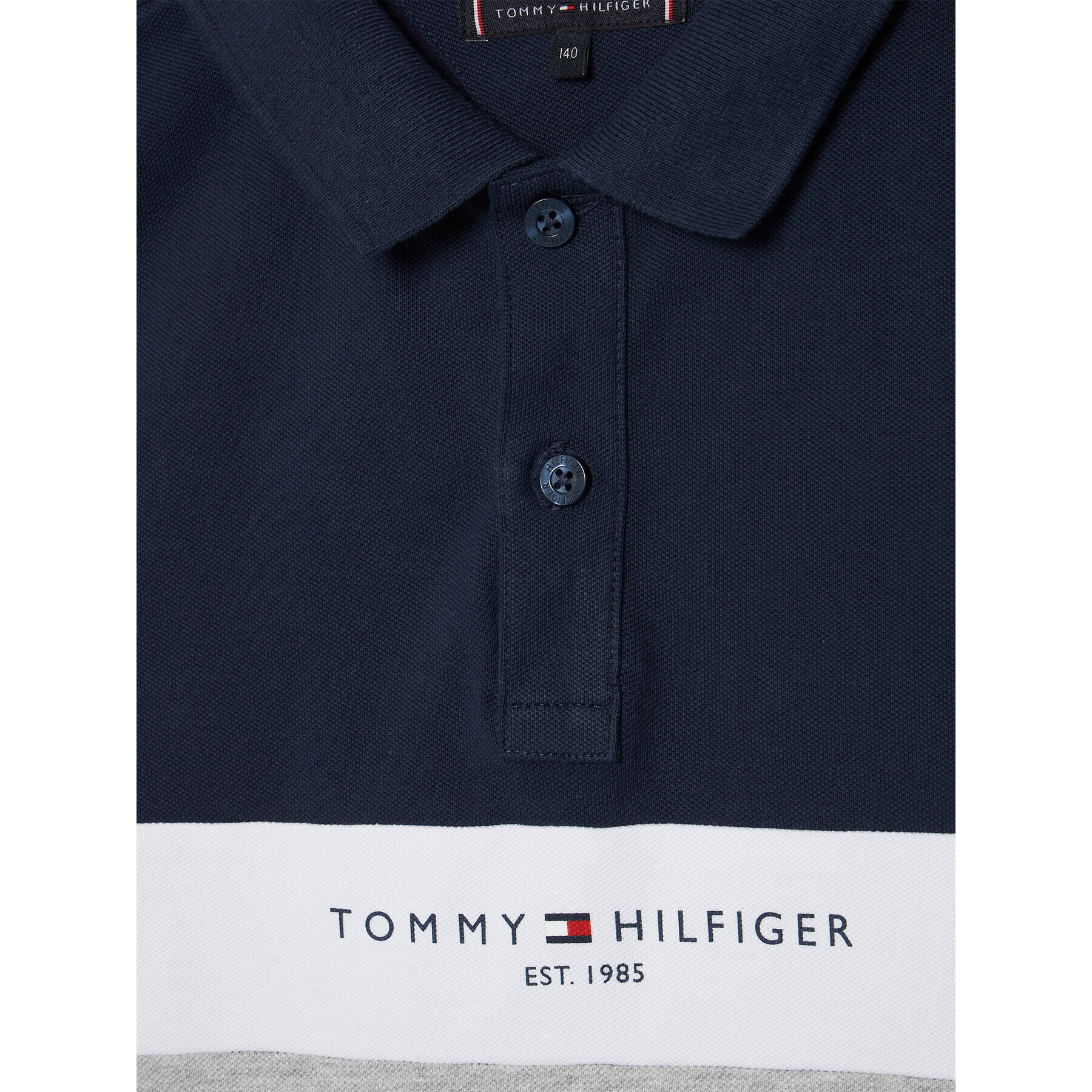 Tommy Hilfiger Polokošeľa Colorblock KB0KB07371 D Farebná Regular Fit - Pepit.sk