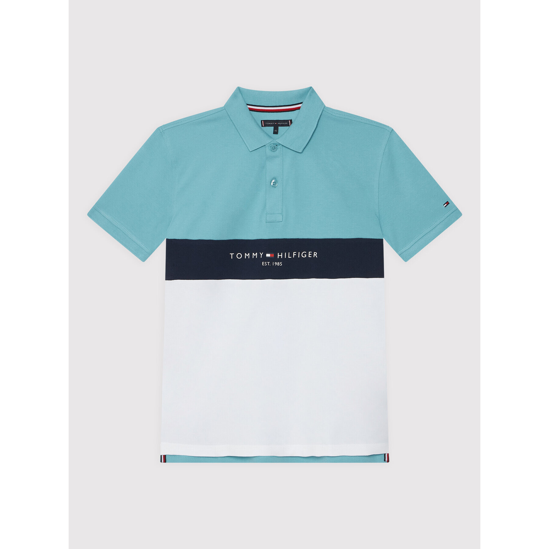 Tommy Hilfiger Polokošeľa Colorblock KB0KB07371 D Farebná Regular Fit - Pepit.sk