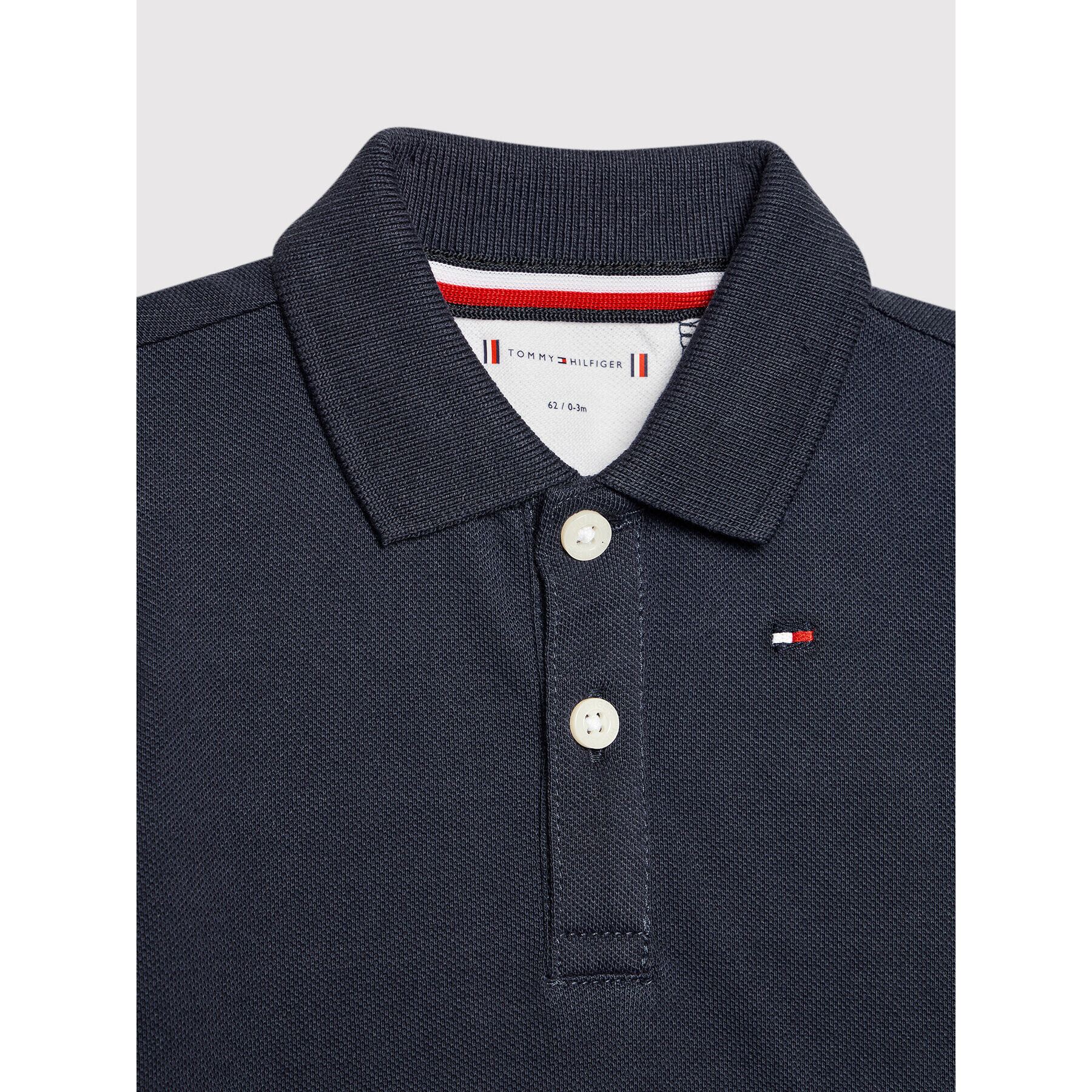 Tommy Hilfiger Polokošeľa Colorblock KN0KN01388 Tmavomodrá Regular Fit - Pepit.sk