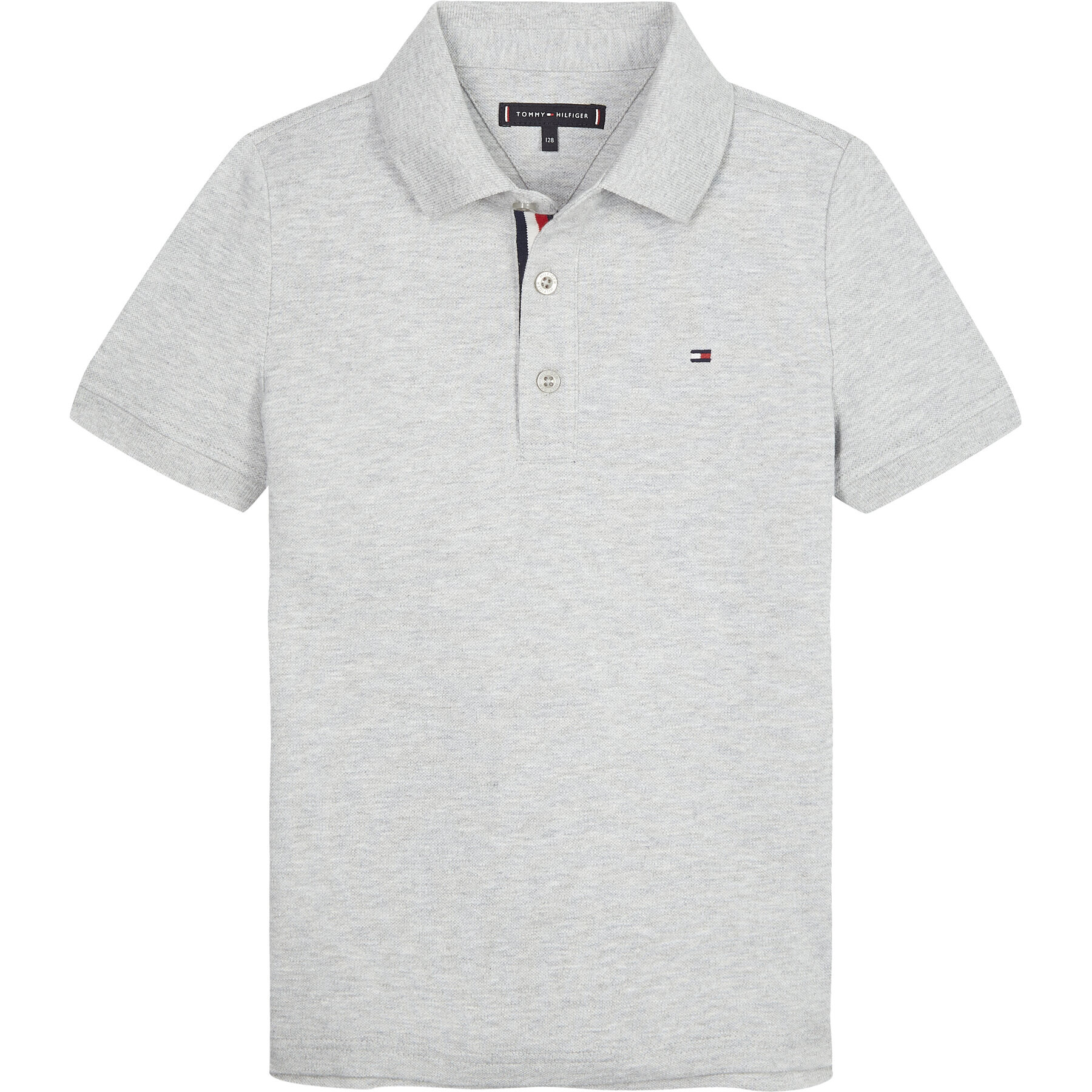 Tommy Hilfiger Polokošeľa Essential KB0KB05434 M Sivá Regular Fit - Pepit.sk