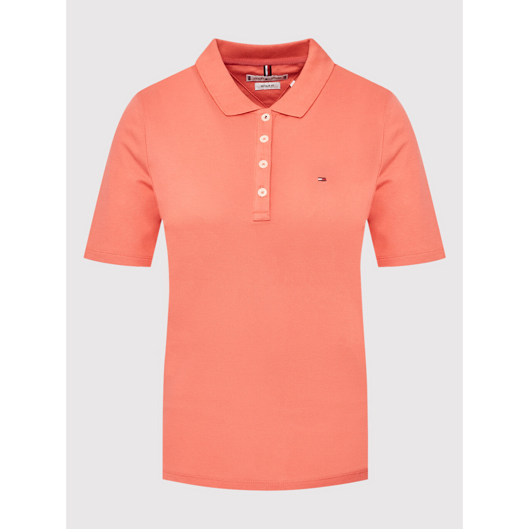 Tommy Hilfiger Polokošeľa Essential WW0WW28578 Ružová Regular Fit - Pepit.sk