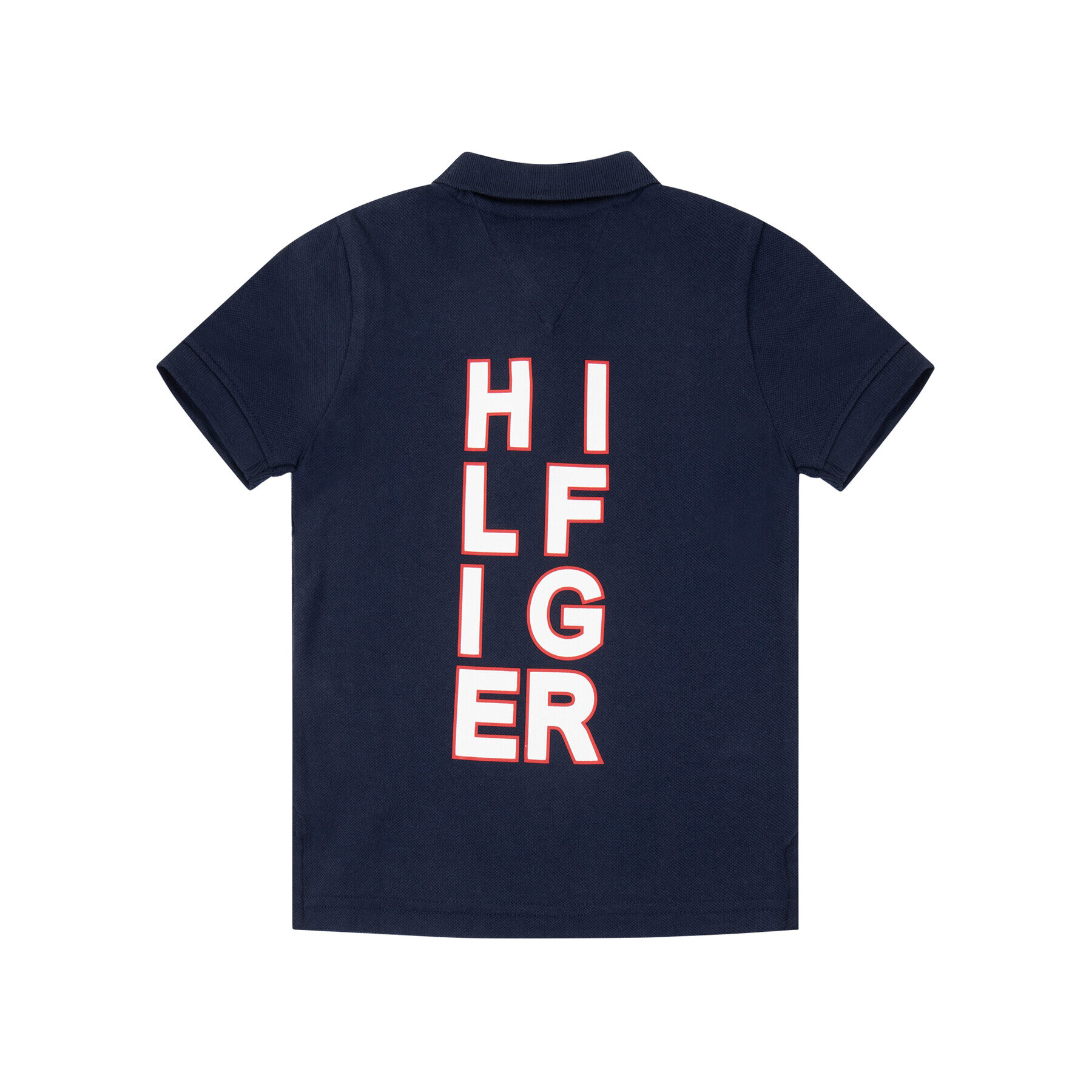 Tommy Hilfiger Polokošeľa Graphic KB0KB05430 D Tmavomodrá Regular Fit - Pepit.sk