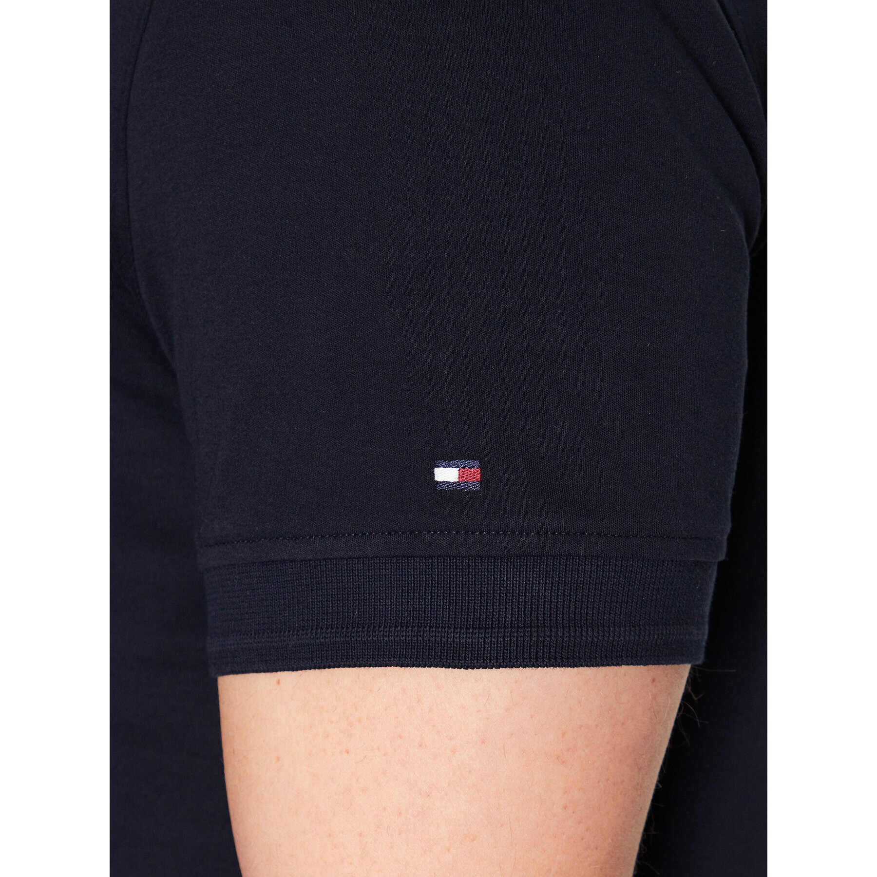 Tommy Hilfiger Polokošeľa Interlock MW0MW30762 Tmavomodrá Slim Fit - Pepit.sk