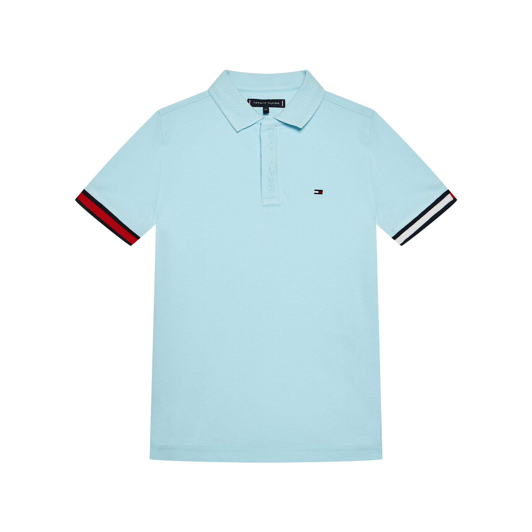 Tommy Hilfiger Polokošeľa KB0KB06360 D Modrá Regular Fit - Pepit.sk