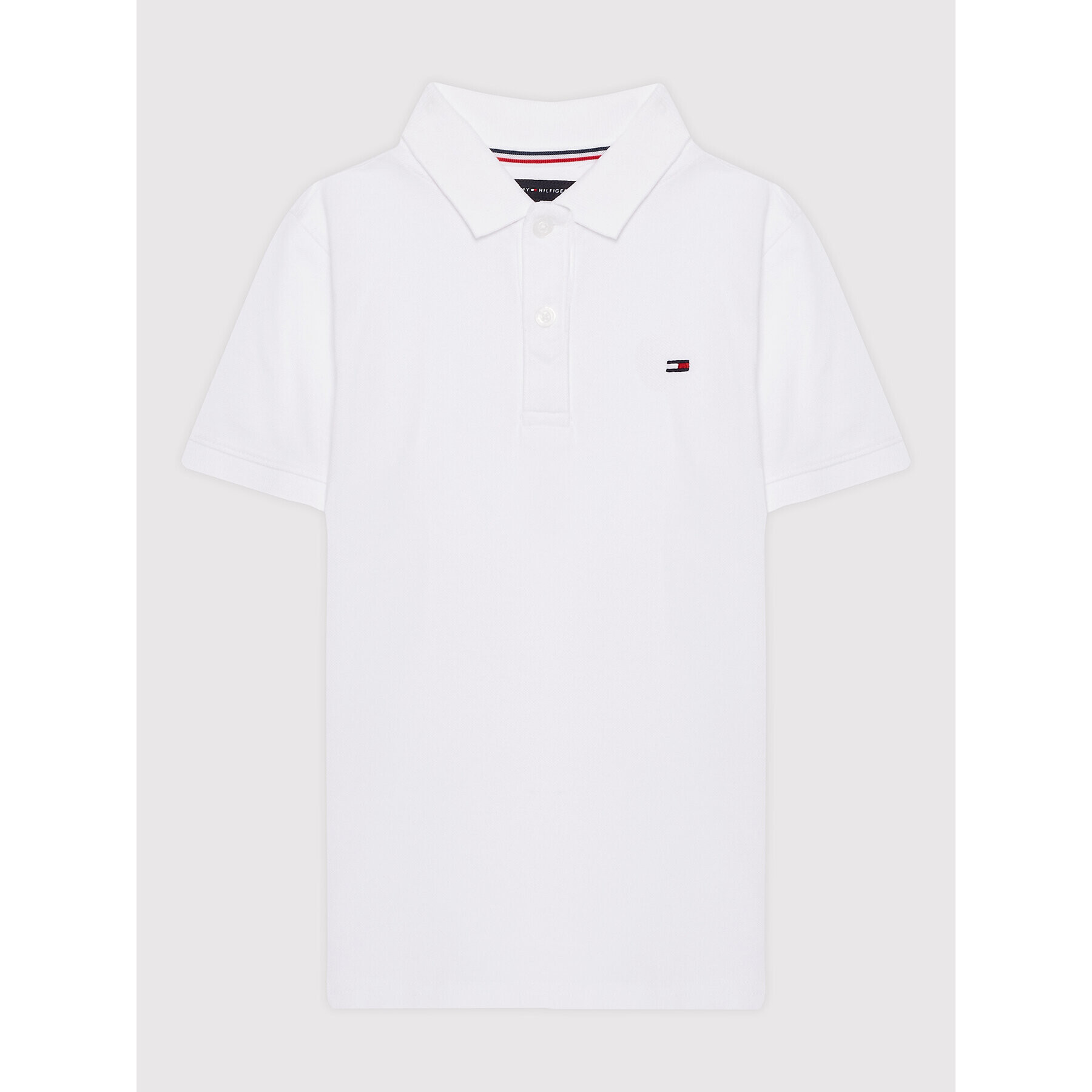 Tommy Hilfiger Polokošeľa KB0KB07365 Biela Regular Fit - Pepit.sk