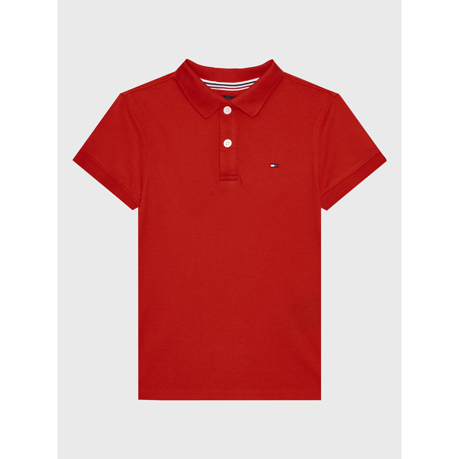 Tommy Hilfiger Polokošeľa KB0KB07365 M Červená Regular Fit - Pepit.sk