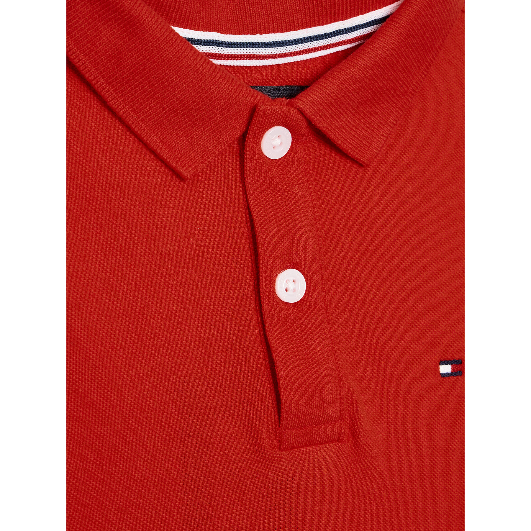 Tommy Hilfiger Polokošeľa KB0KB07365 M Červená Regular Fit - Pepit.sk