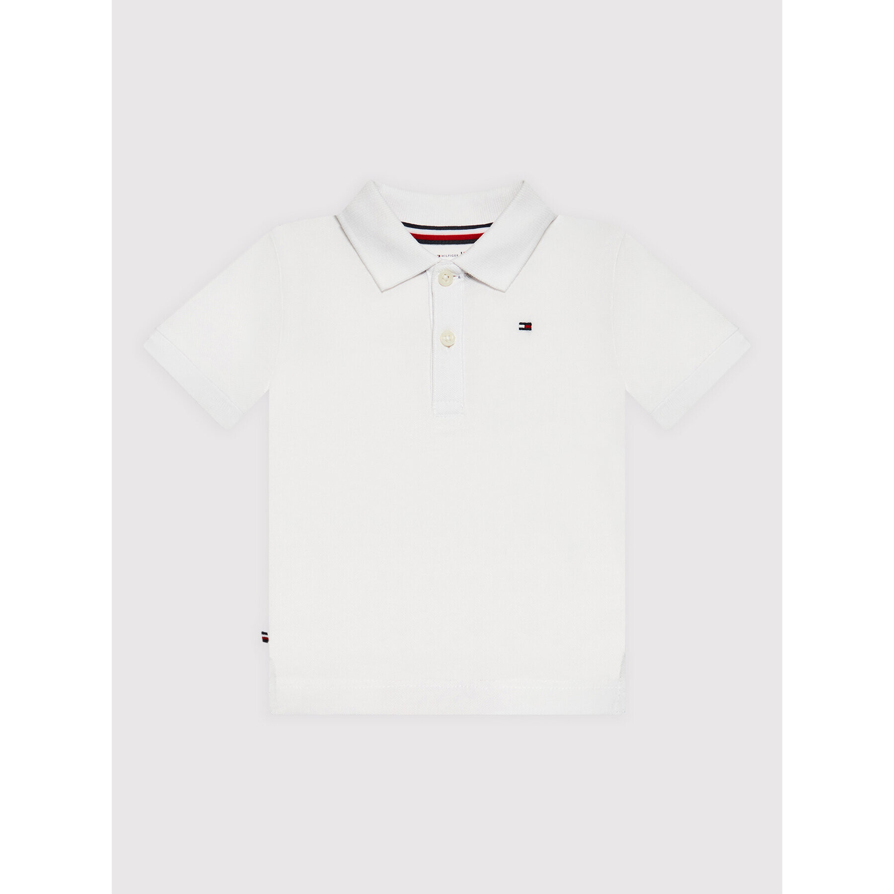 Tommy Hilfiger Polokošeľa KN0KN01388 Biela Regular Fit - Pepit.sk