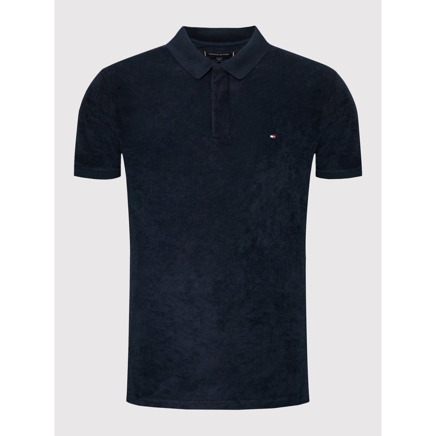 Tommy Hilfiger Polokošeľa Micro MW0MW25686 Tmavomodrá Slim Fit - Pepit.sk