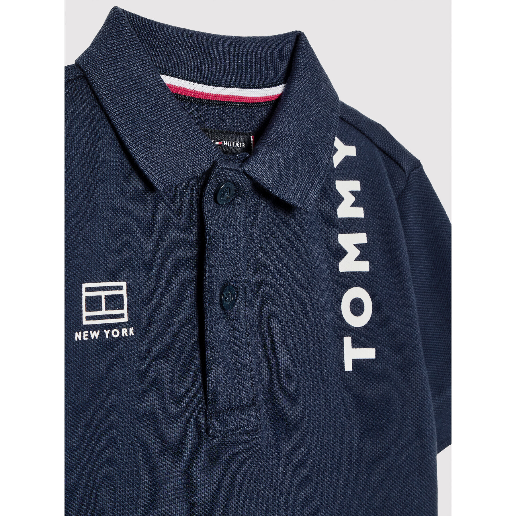 Tommy Hilfiger Polokošeľa Multi Placement KB0KB07373 D Tmavomodrá Regular Fit - Pepit.sk