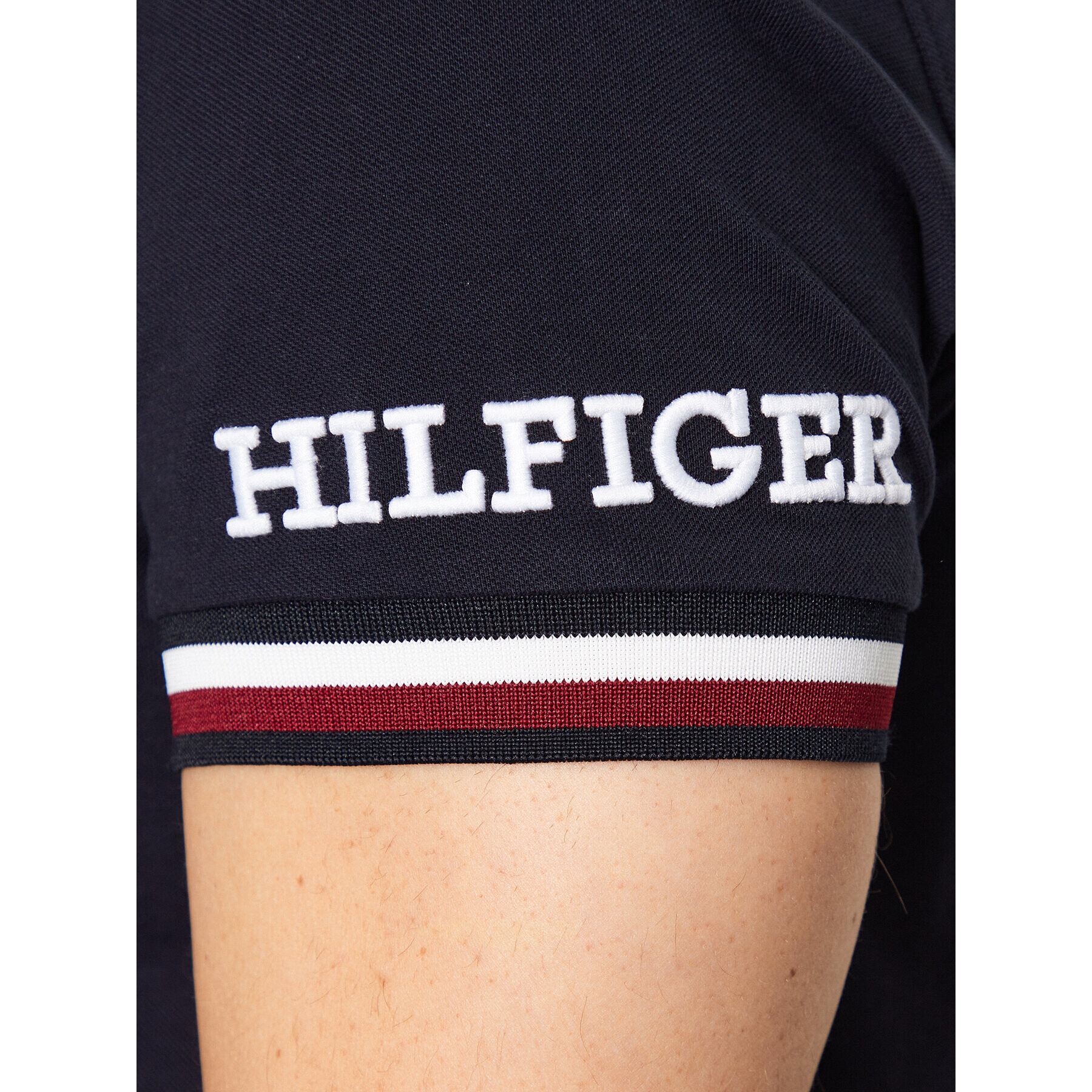 Tommy Hilfiger Polokošeľa MW0MW31549 Tmavomodrá Slim Fit - Pepit.sk