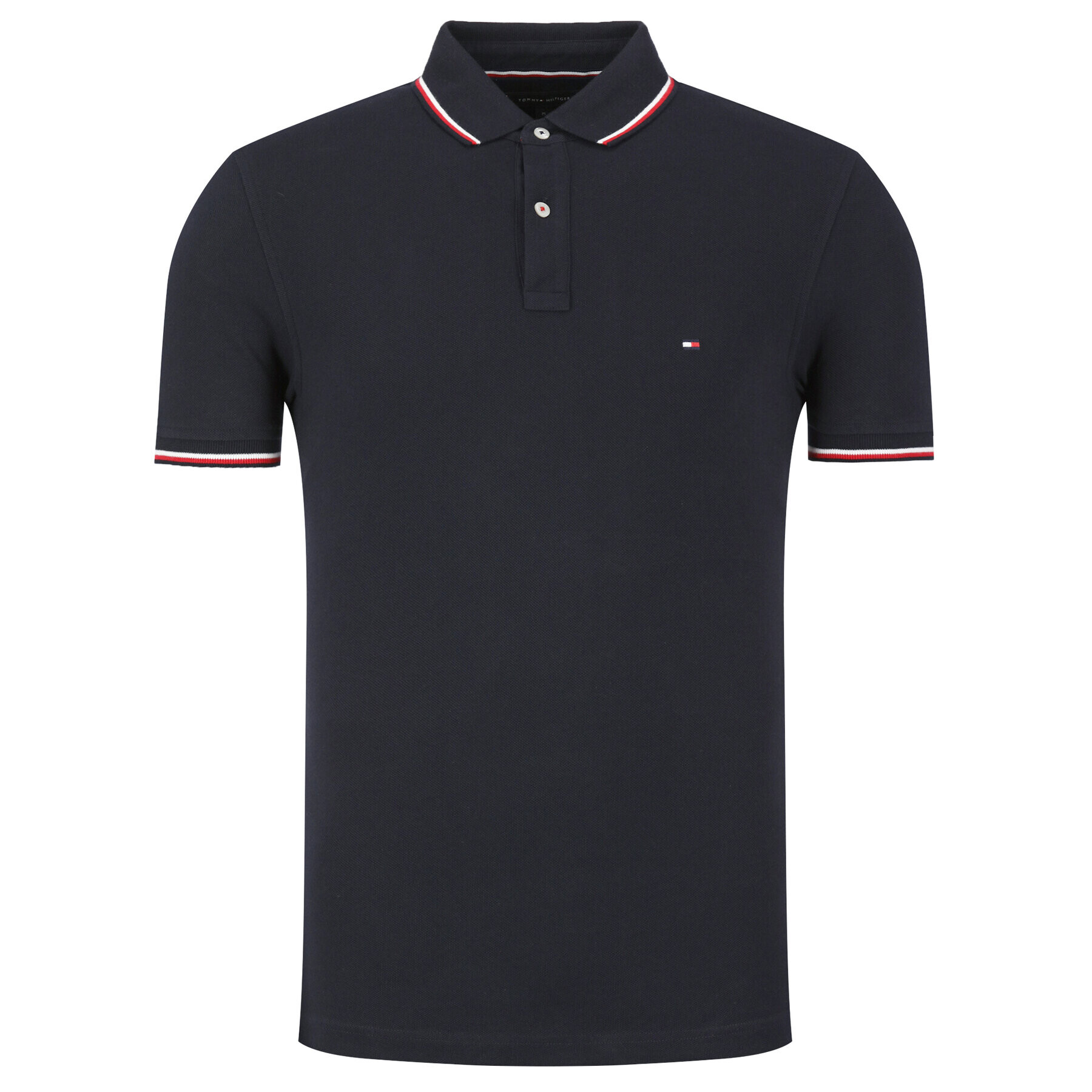 Tommy Hilfiger Polokošeľa Tipped MW0MW13080 Tmavomodrá Slim Fit - Pepit.sk