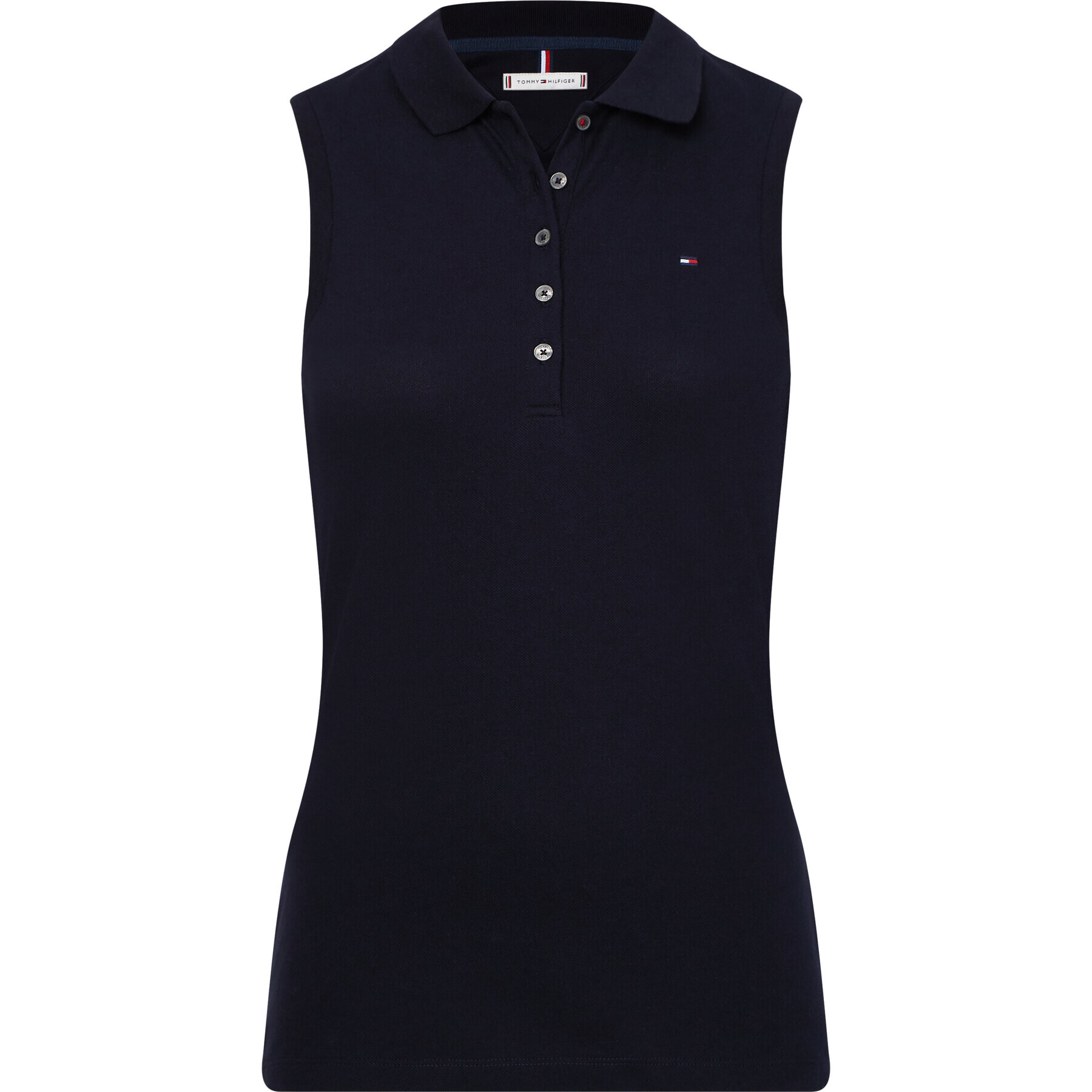 Tommy Hilfiger Polokošeľa WW0WW28007 Tmavomodrá Slim Fit - Pepit.sk