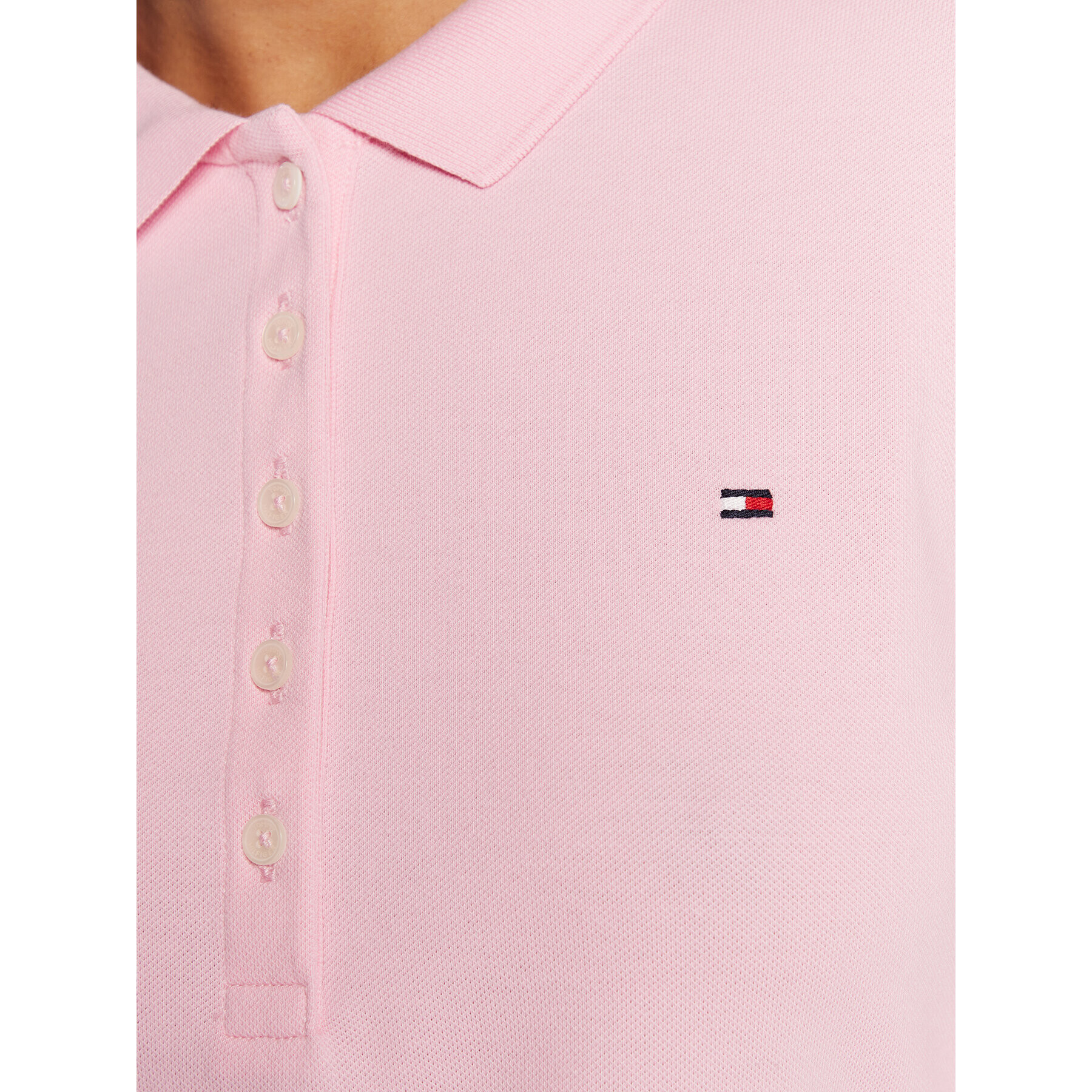 Tommy Hilfiger Polokošeľa WW0WW28536 Ružová Slim Fit - Pepit.sk