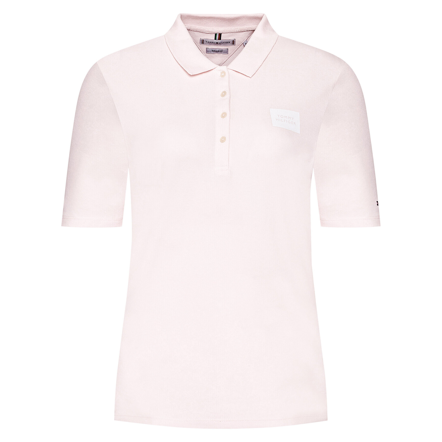 Tommy Hilfiger Polokošeľa WW0WW32607 Ružová Regular Fit - Pepit.sk