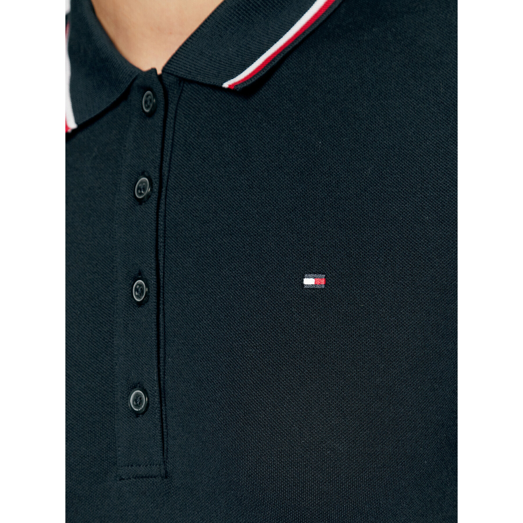 Tommy Hilfiger Polokošeľa WW0WW37821 Tmavomodrá Regular Fit - Pepit.sk