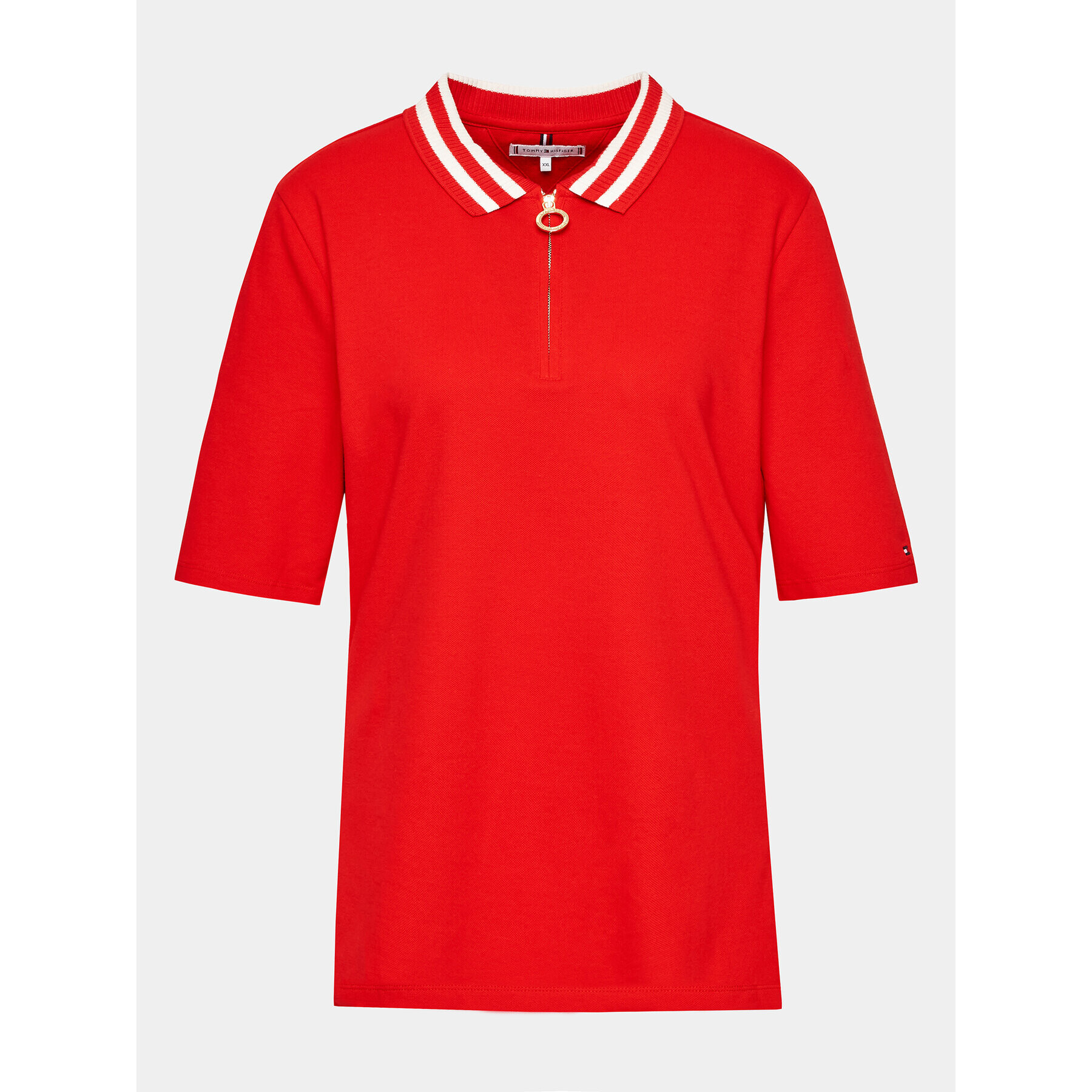 Tommy Hilfiger Polokošeľa WW0WW37824 Oranžová Slim Fit - Pepit.sk