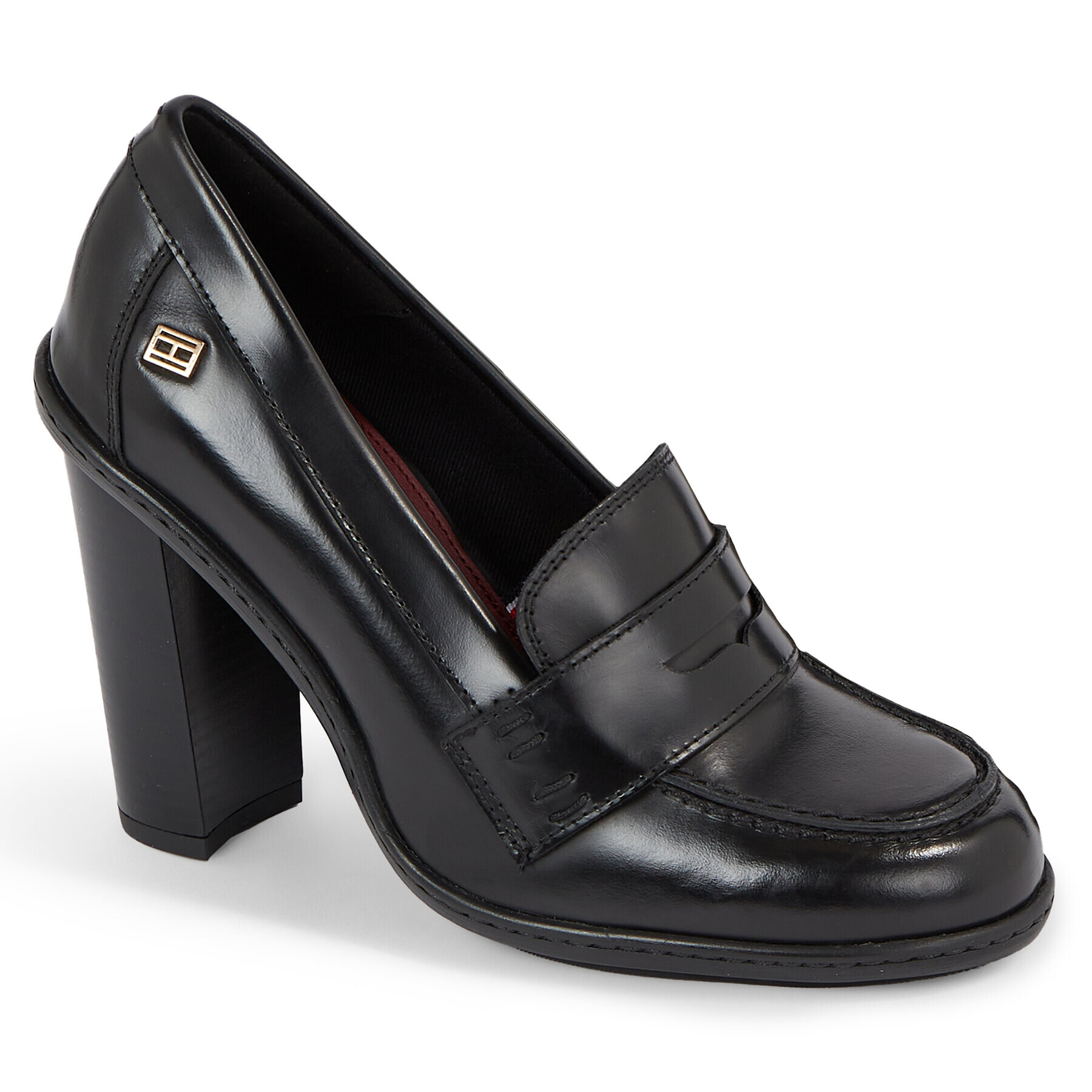 Tommy Hilfiger Poltopánky Tommy Essential Loafer Pump FW0FW07532 Čierna - Pepit.sk