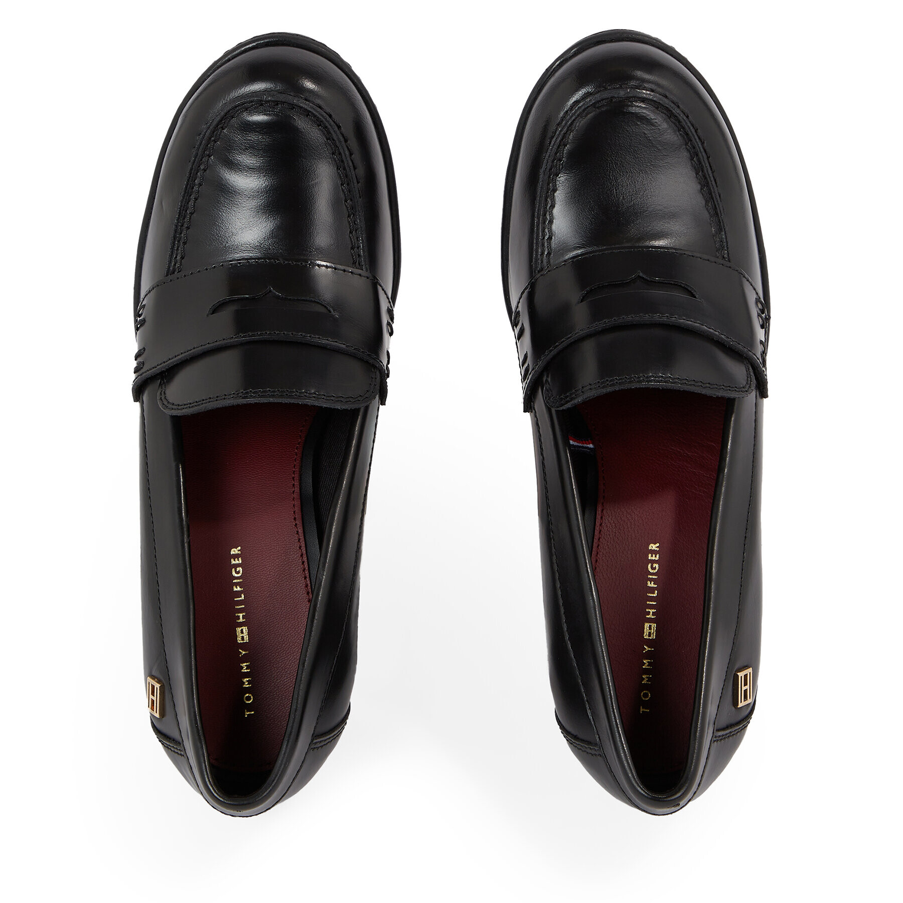 Tommy Hilfiger Poltopánky Tommy Essential Loafer Pump FW0FW07532 Čierna - Pepit.sk