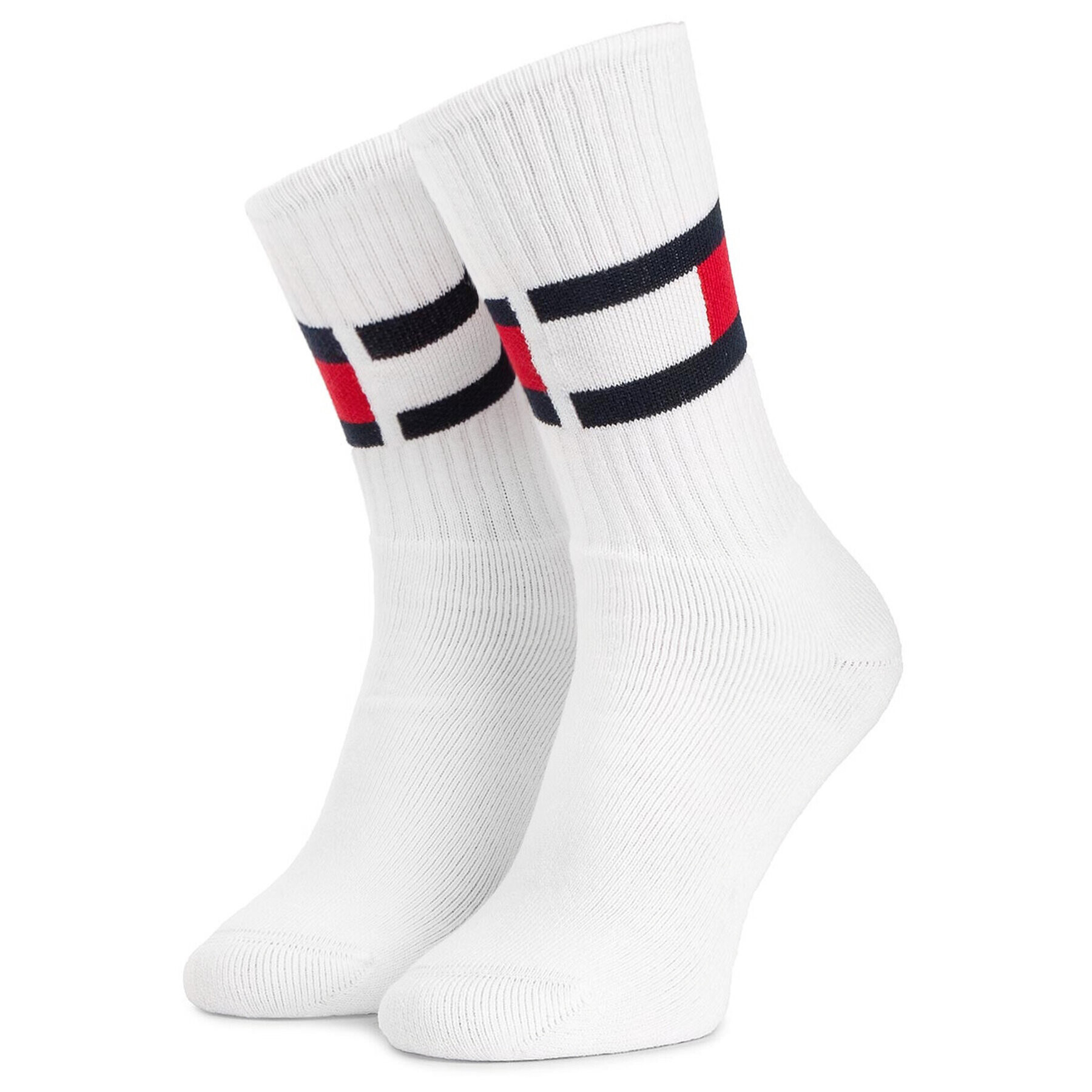 Tommy Hilfiger Ponožky Vysoké Unisex 481985001 Biela - Pepit.sk