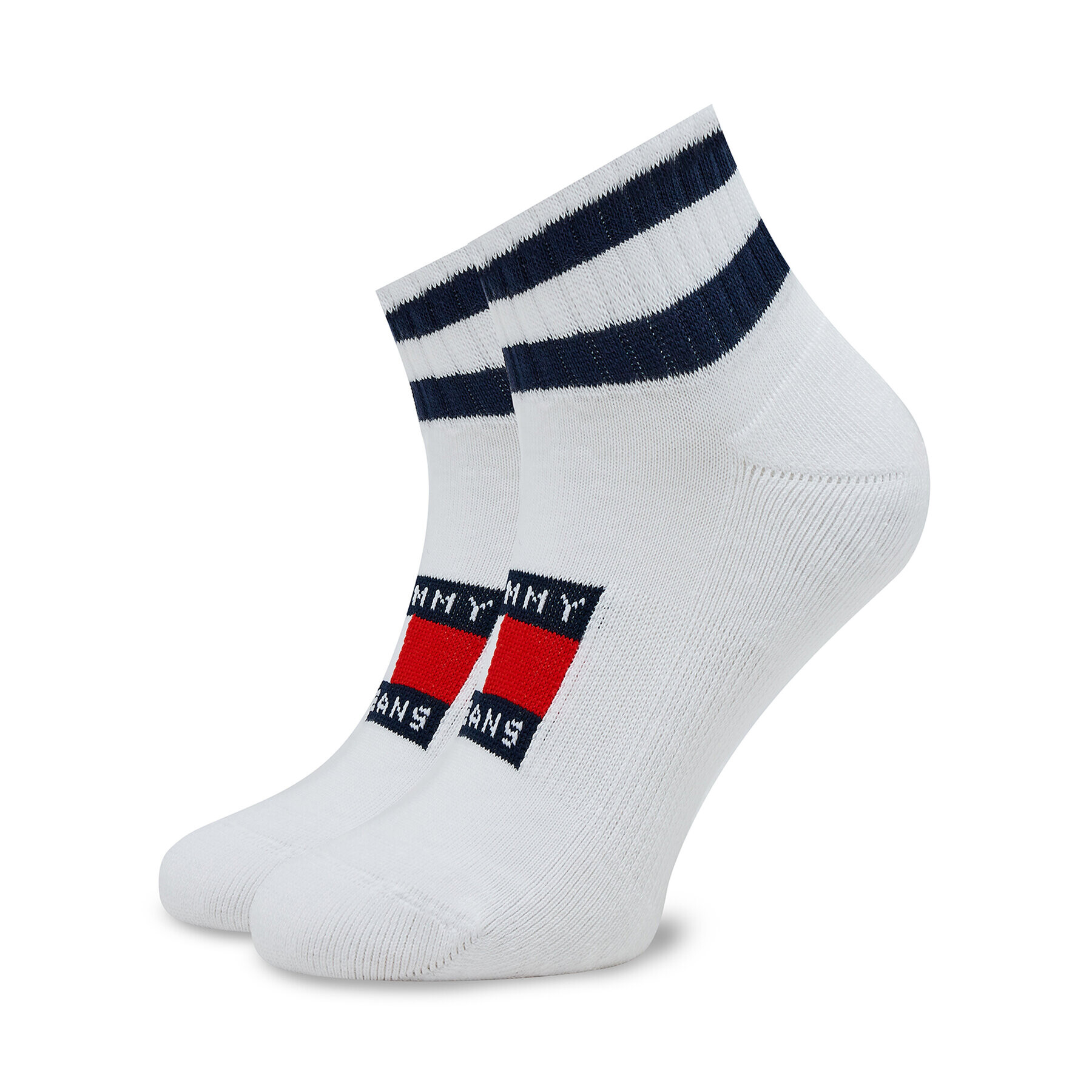 Tommy Hilfiger Ponožky Vysoké Unisex 701226106 Biela - Pepit.sk