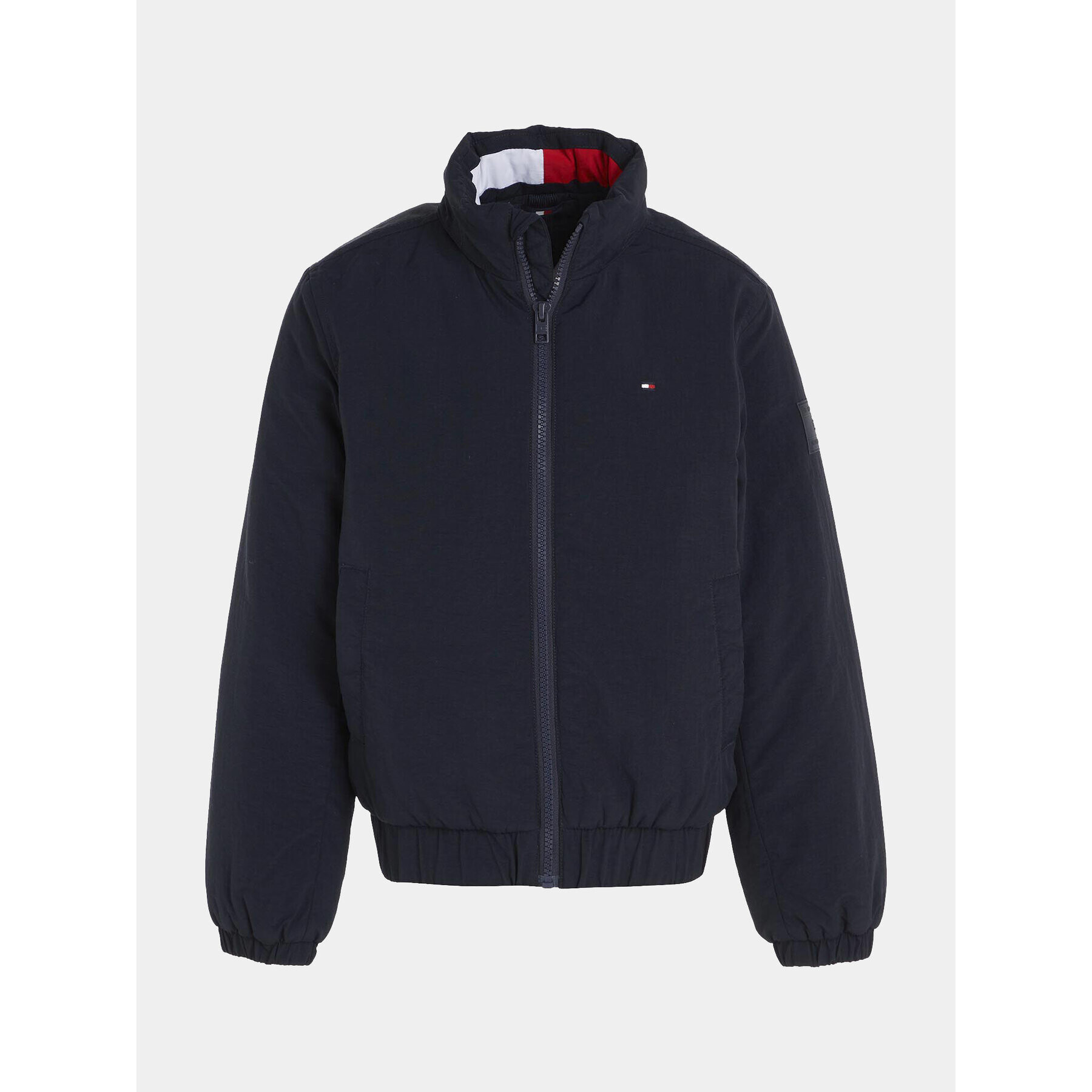 Tommy Hilfiger Prechodná bunda Essential KB0KB08337 M Tmavomodrá Regular Fit - Pepit.sk