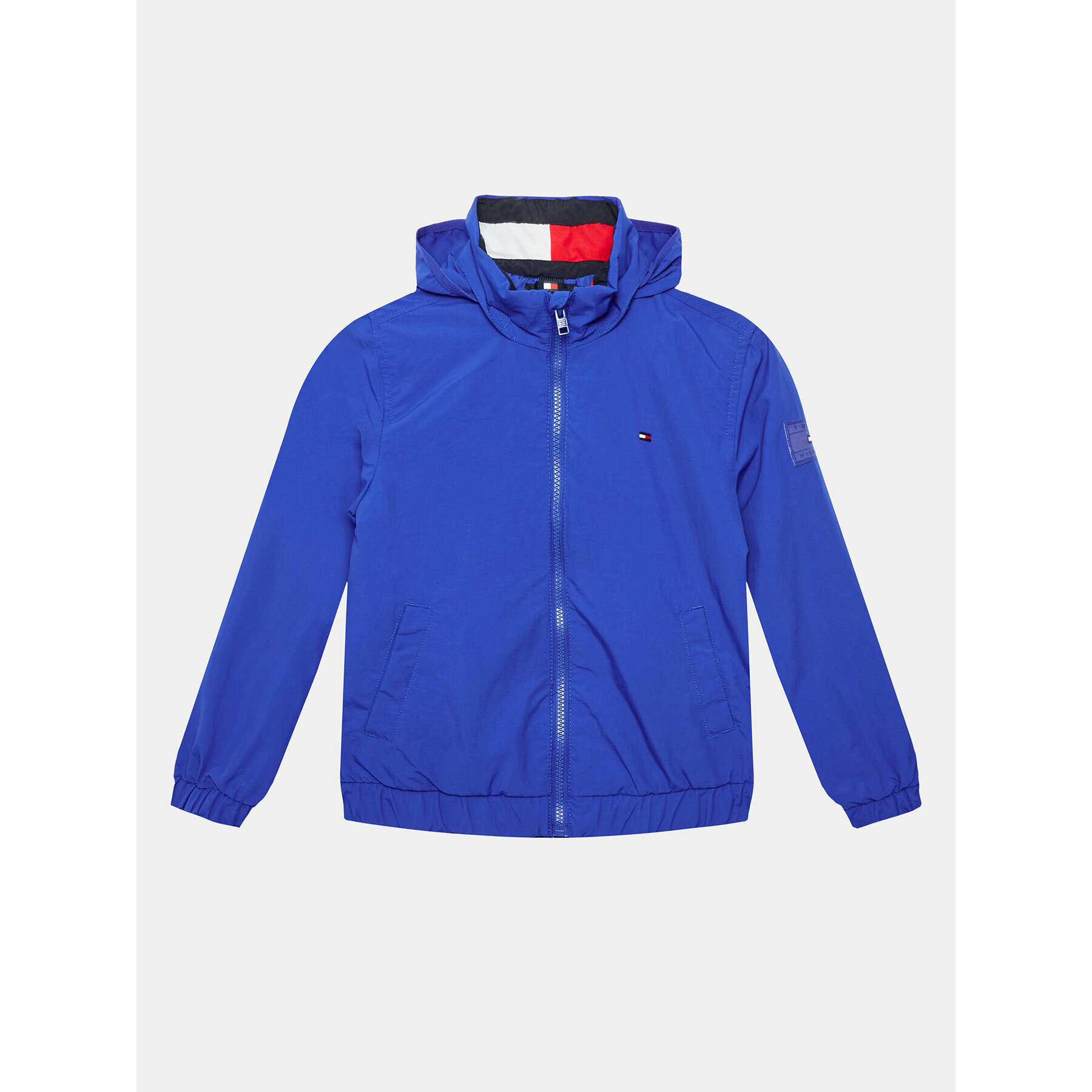 Tommy Hilfiger Prechodná bunda Essential KB0KB08357 Modrá Regular Fit - Pepit.sk