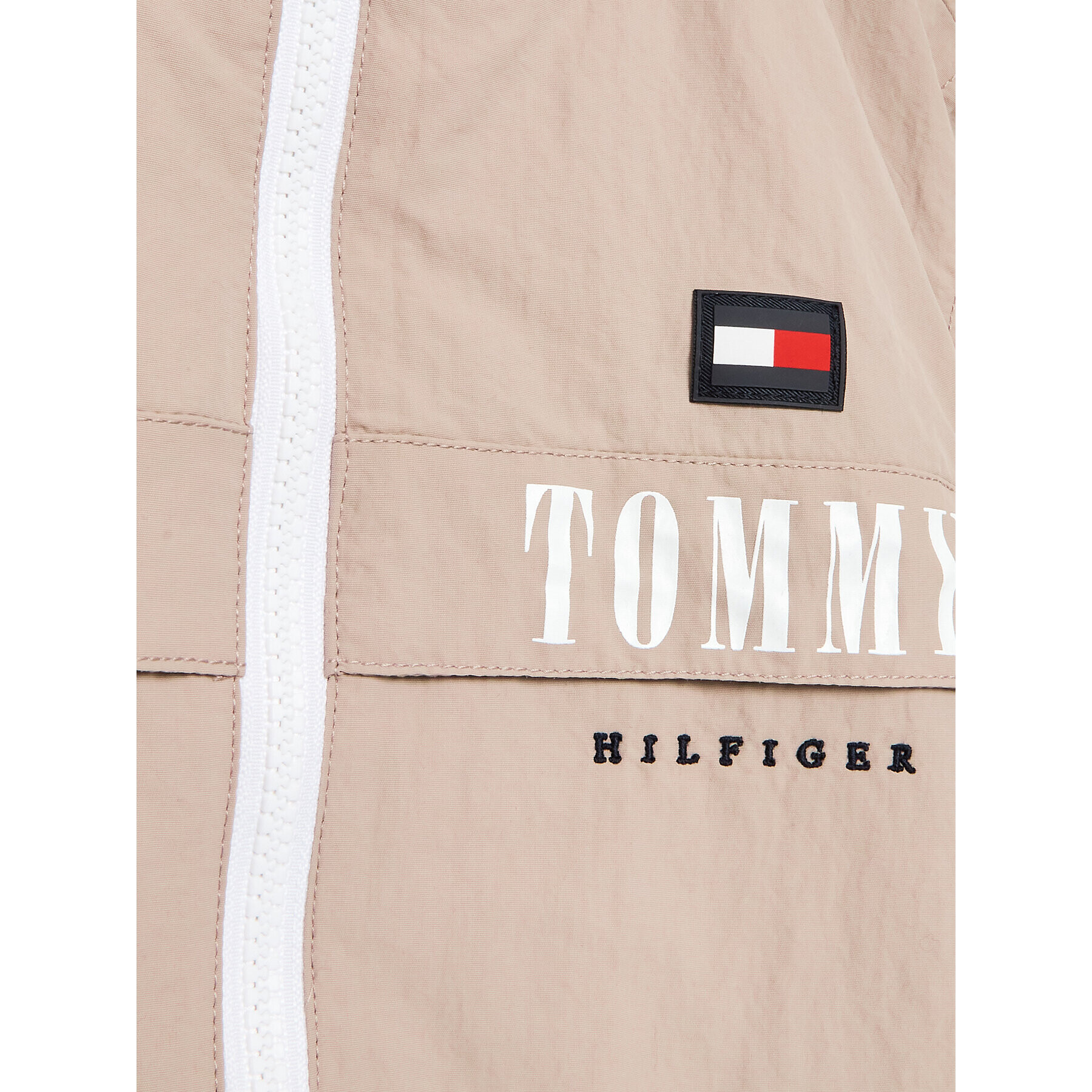 Tommy Hilfiger Prechodná bunda Hero KS0KS00314 D Béžová Regular Fit - Pepit.sk