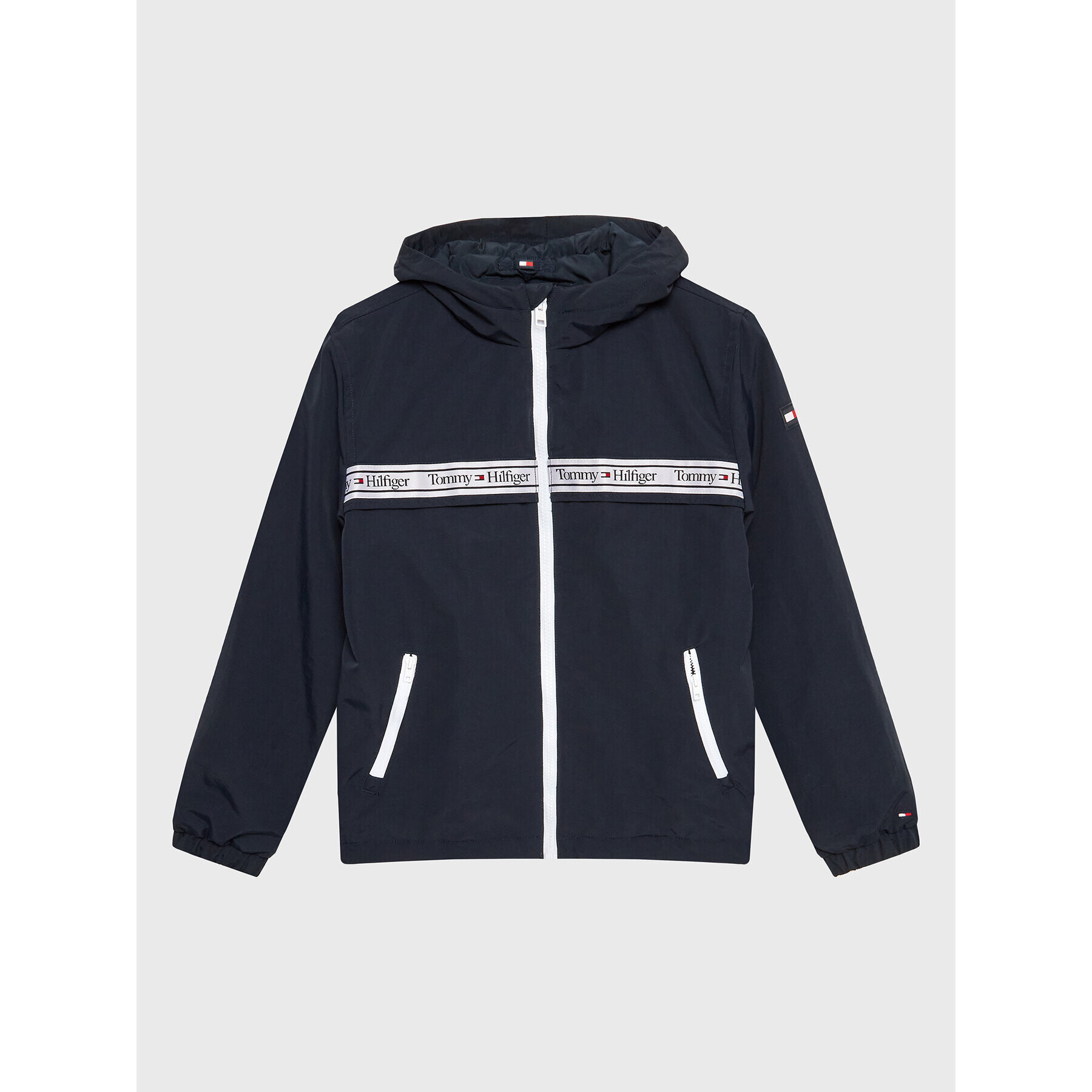 Tommy Hilfiger Prechodná bunda Hero KS0KS00360 D Tmavomodrá Regular Fit - Pepit.sk