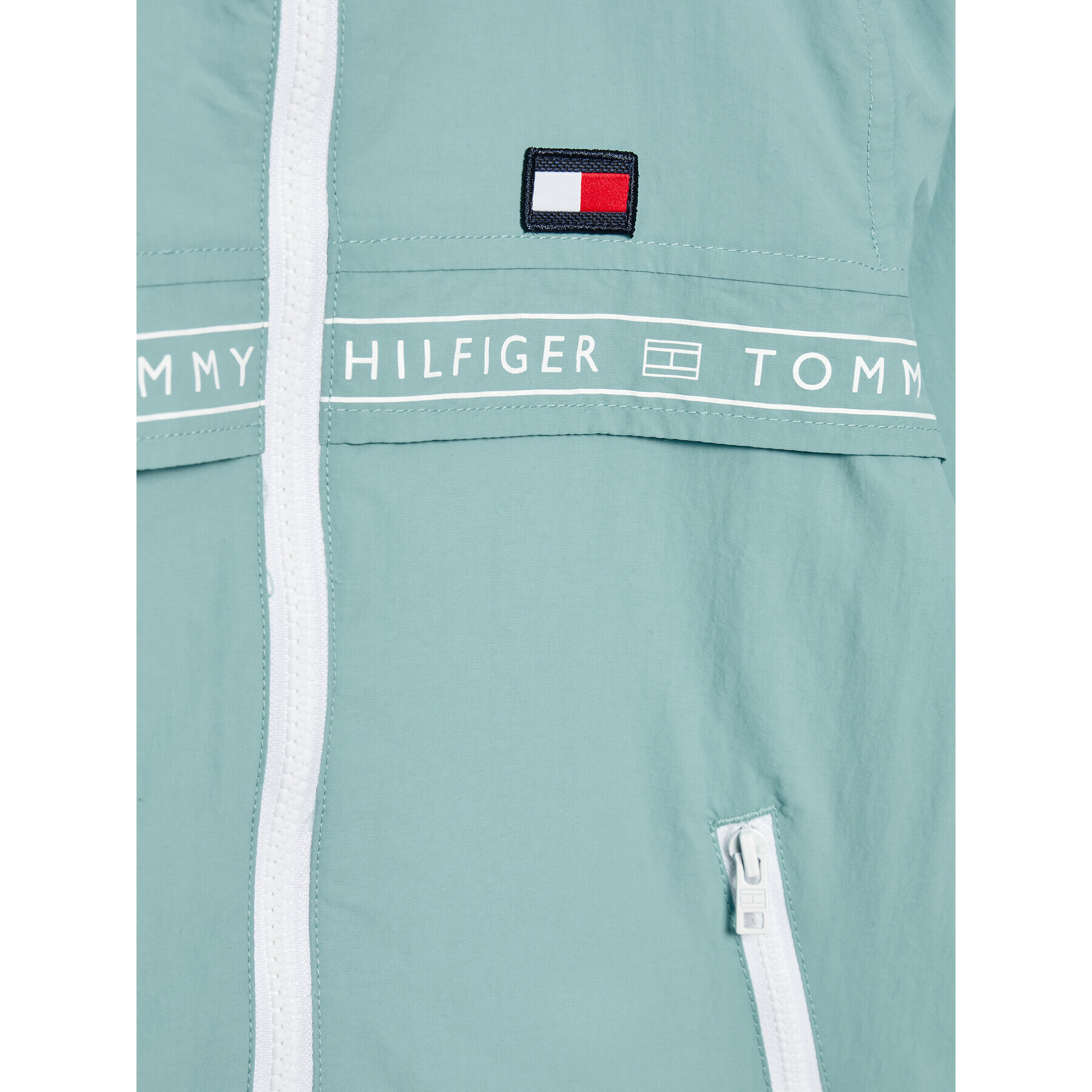 Tommy Hilfiger Prechodná bunda Hero Taping KB0KB07523 D Modrá Regular Fit - Pepit.sk