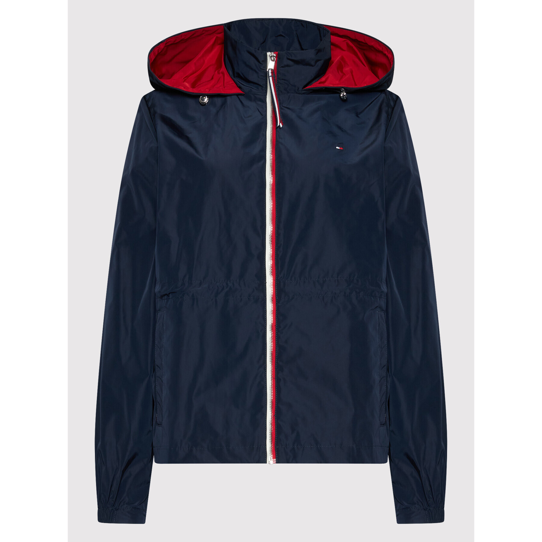 Tommy Hilfiger Prechodná bunda Windbreaker WW0WW34004 Tmavomodrá Regular Fit - Pepit.sk