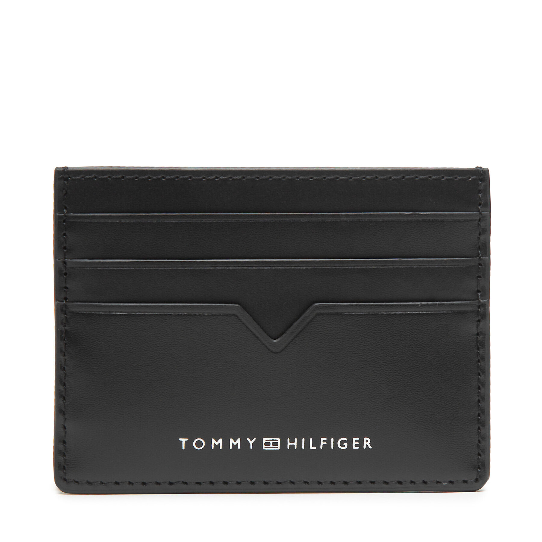 Tommy Hilfiger Puzdro na kreditné karty Th Modern Leather Cc Holder AM0AM10616 Čierna - Pepit.sk