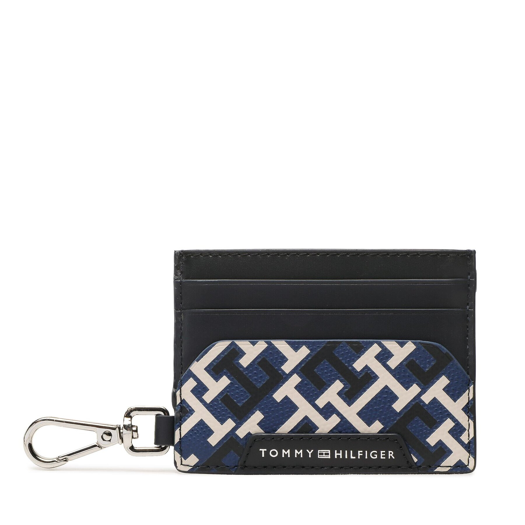 Tommy Hilfiger Puzdro na kreditné karty Th Monogram Cc Holder AM0AM11113 Tmavomodrá - Pepit.sk