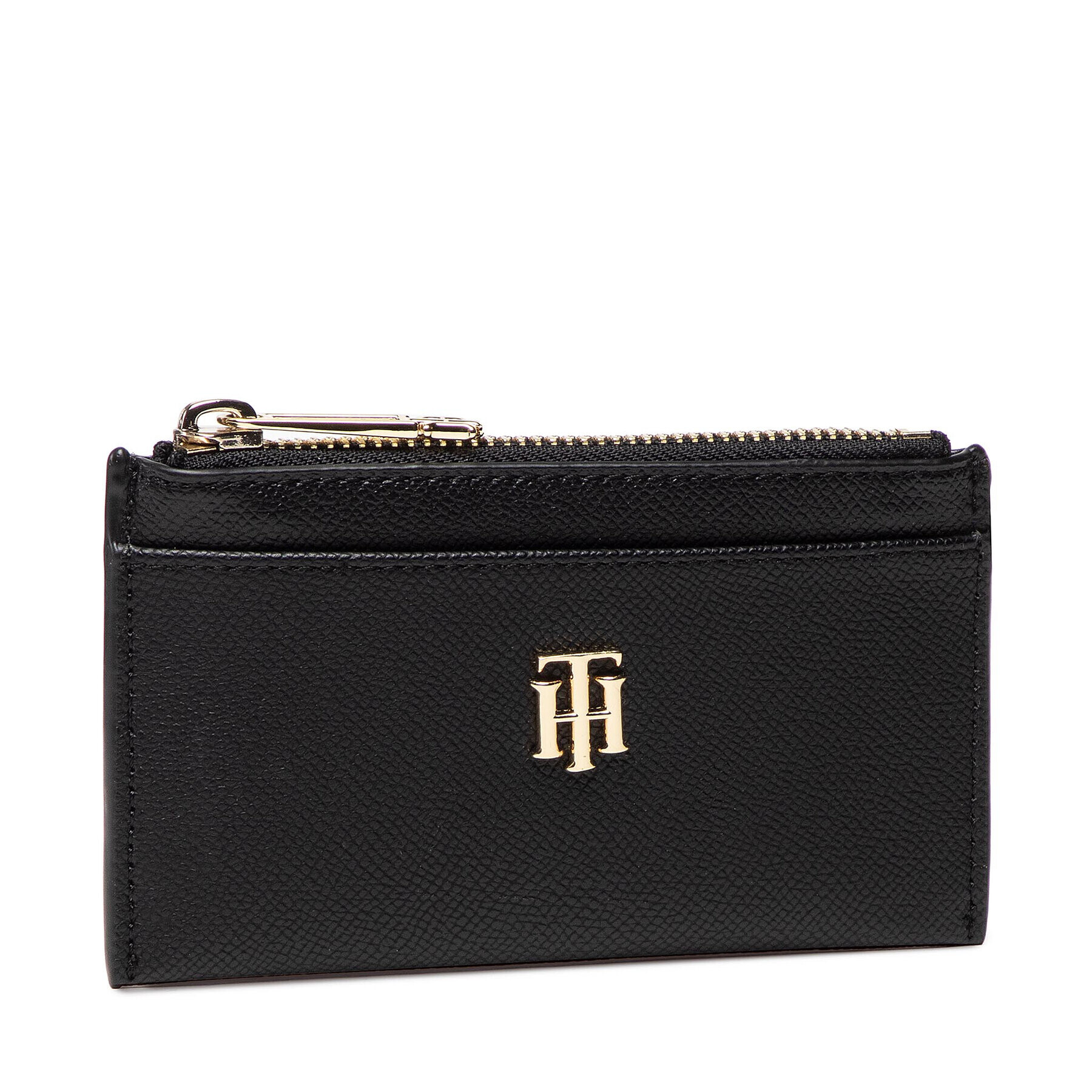 Tommy Hilfiger Puzdro na kreditné karty Th Timeless Cc Holder Pouch Blk AW0AW13986 Čierna - Pepit.sk