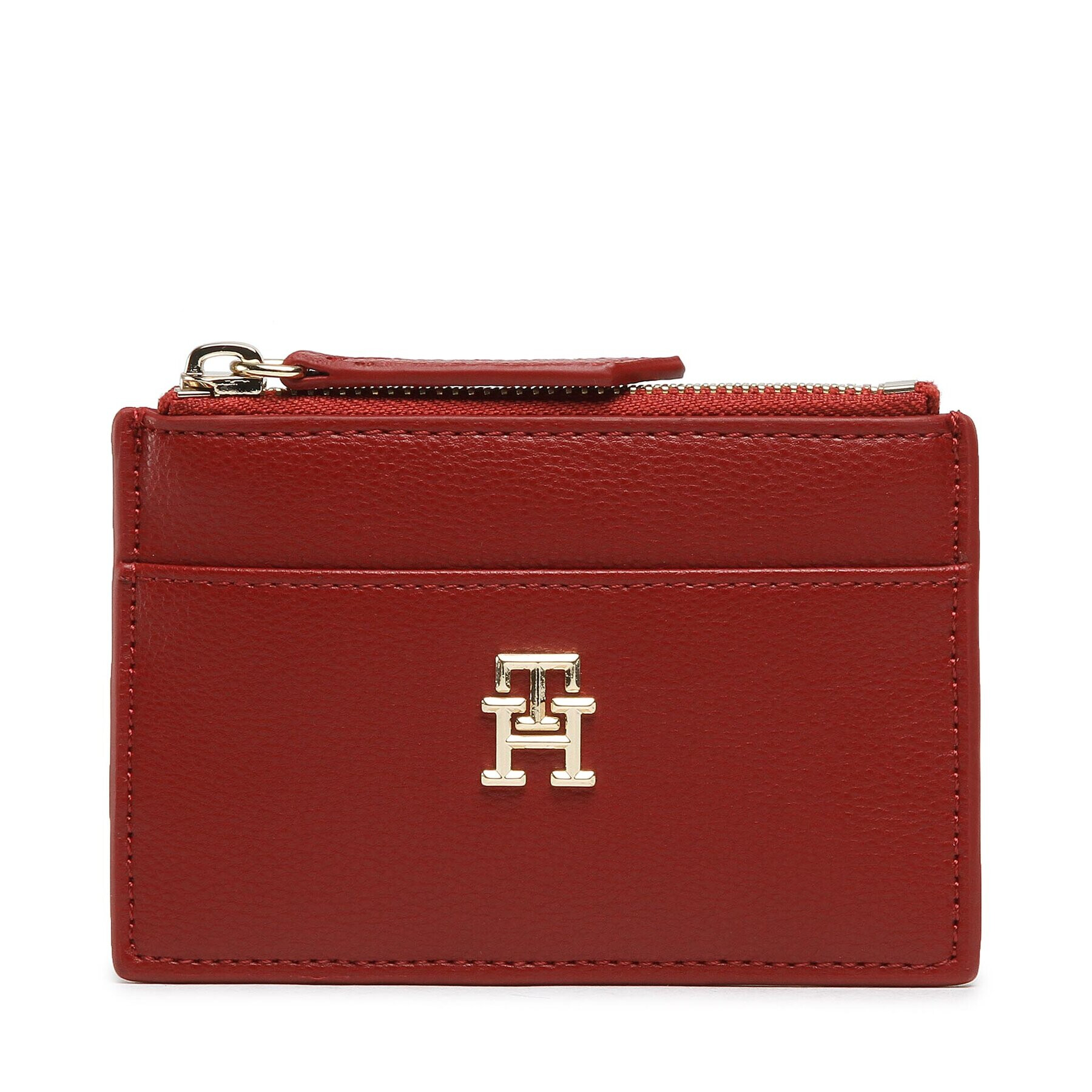 Tommy Hilfiger Puzdro na kreditné karty Tommy Life Long Cc With Zip AW0AW14226 Červená - Pepit.sk