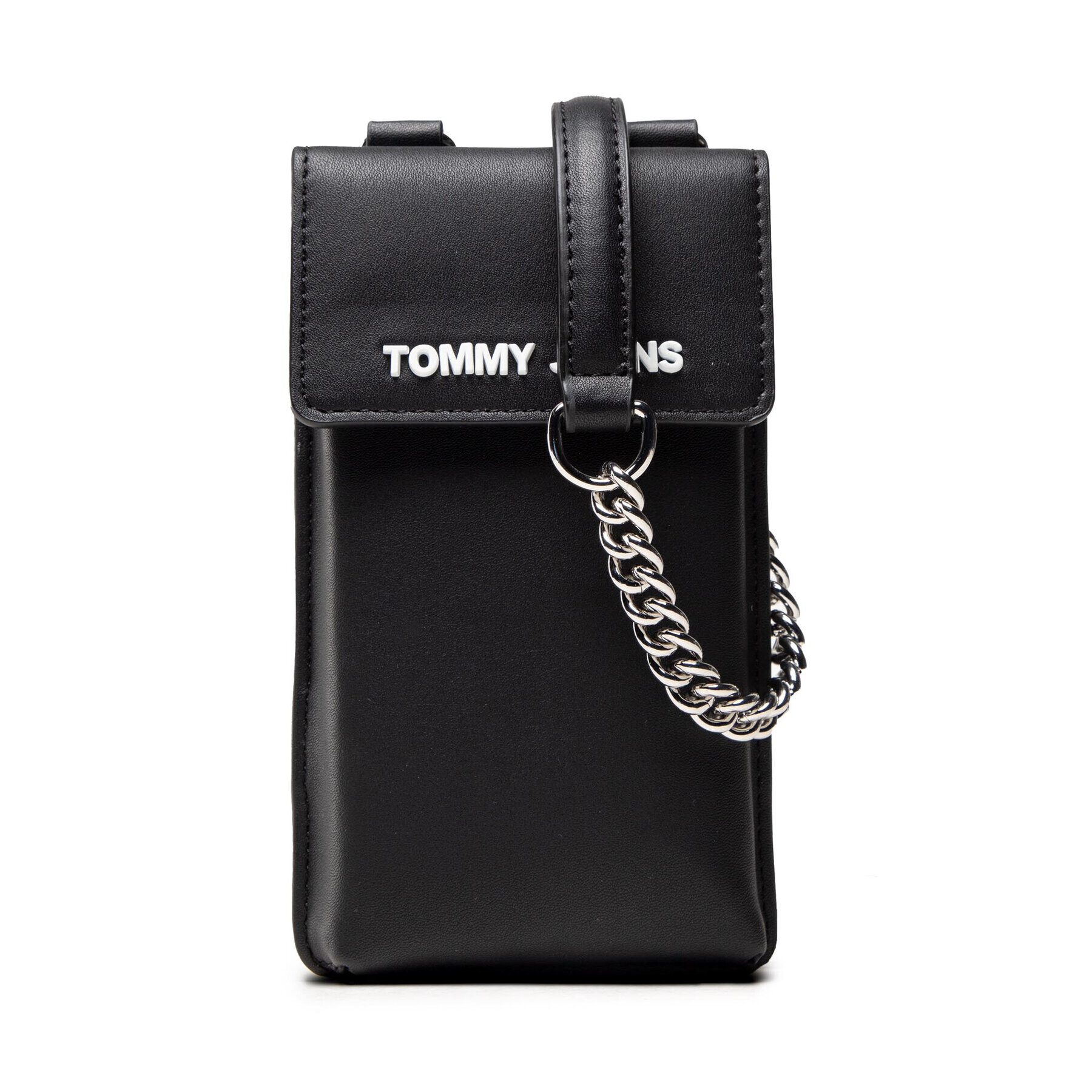 Tommy Hilfiger Puzdro na telefón Thw Pu Phone Pouch AW0AW10832 Čierna - Pepit.sk