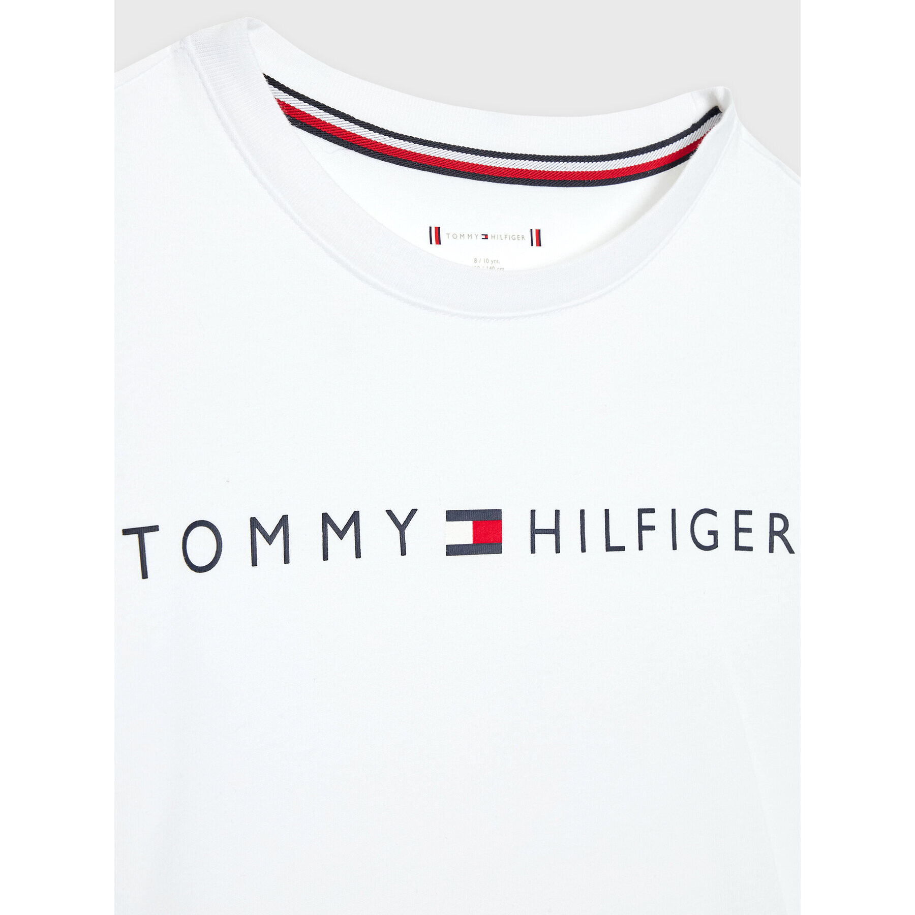 Tommy Hilfiger Pyžamo Basic UB0UB00406 Biela Regular Fit - Pepit.sk