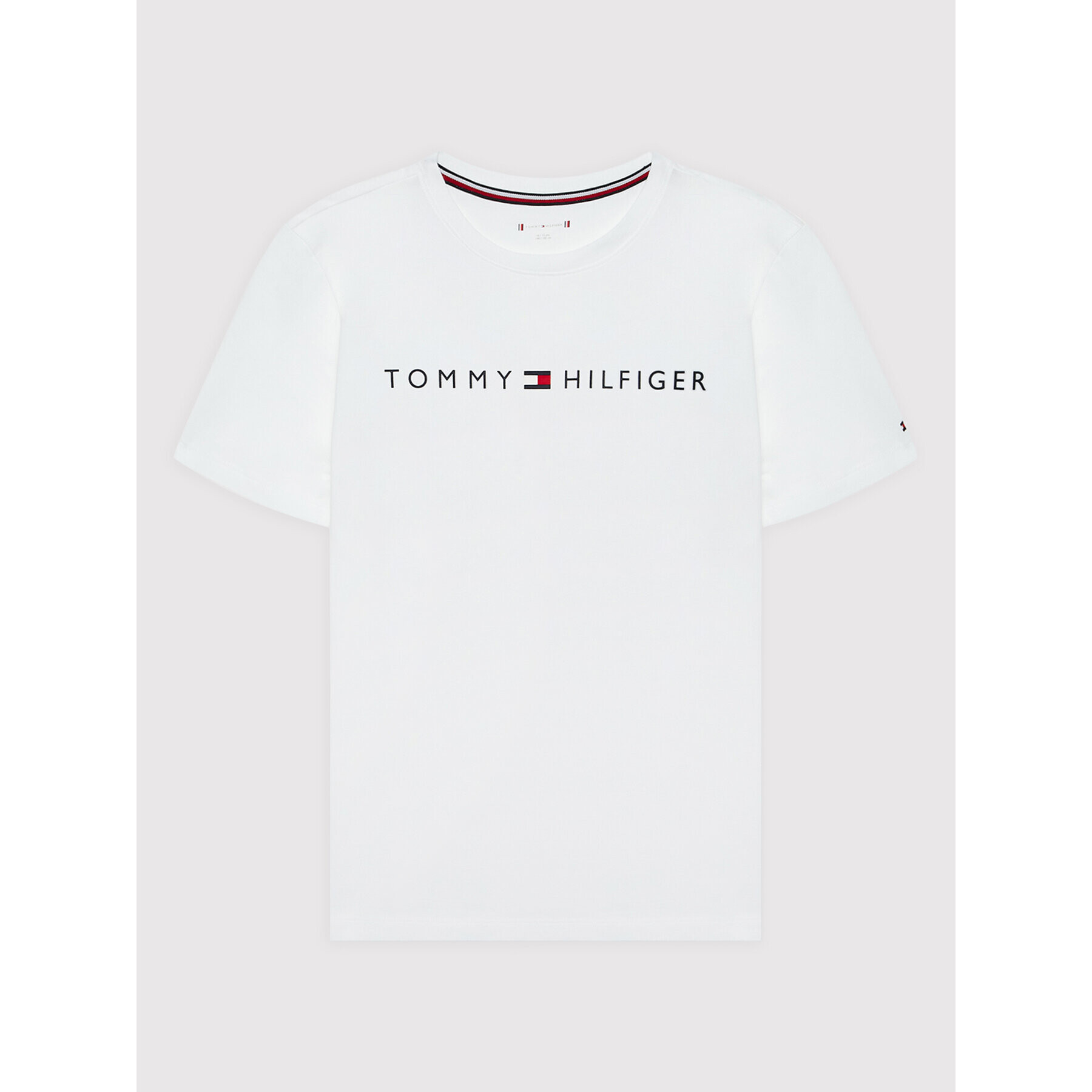 Tommy Hilfiger Pyžamo Basics UB0UB00437 Biela Regular Fit - Pepit.sk