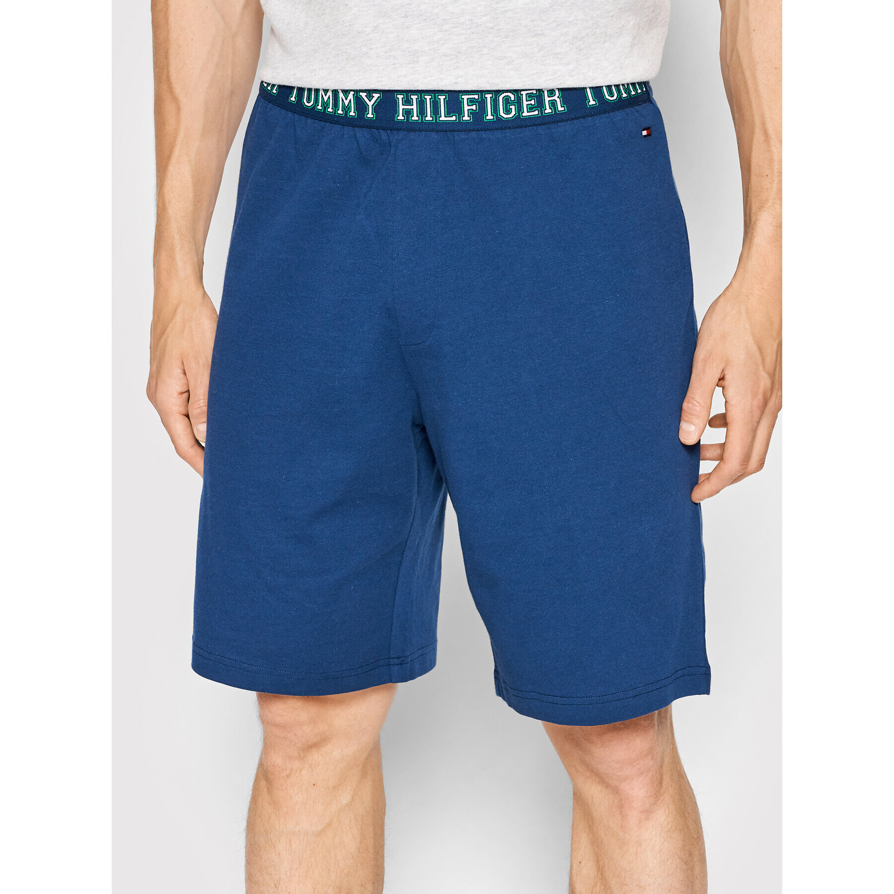 Tommy Hilfiger Pyžamo Short Set UM0UM02419 Sivá Regular Fit - Pepit.sk